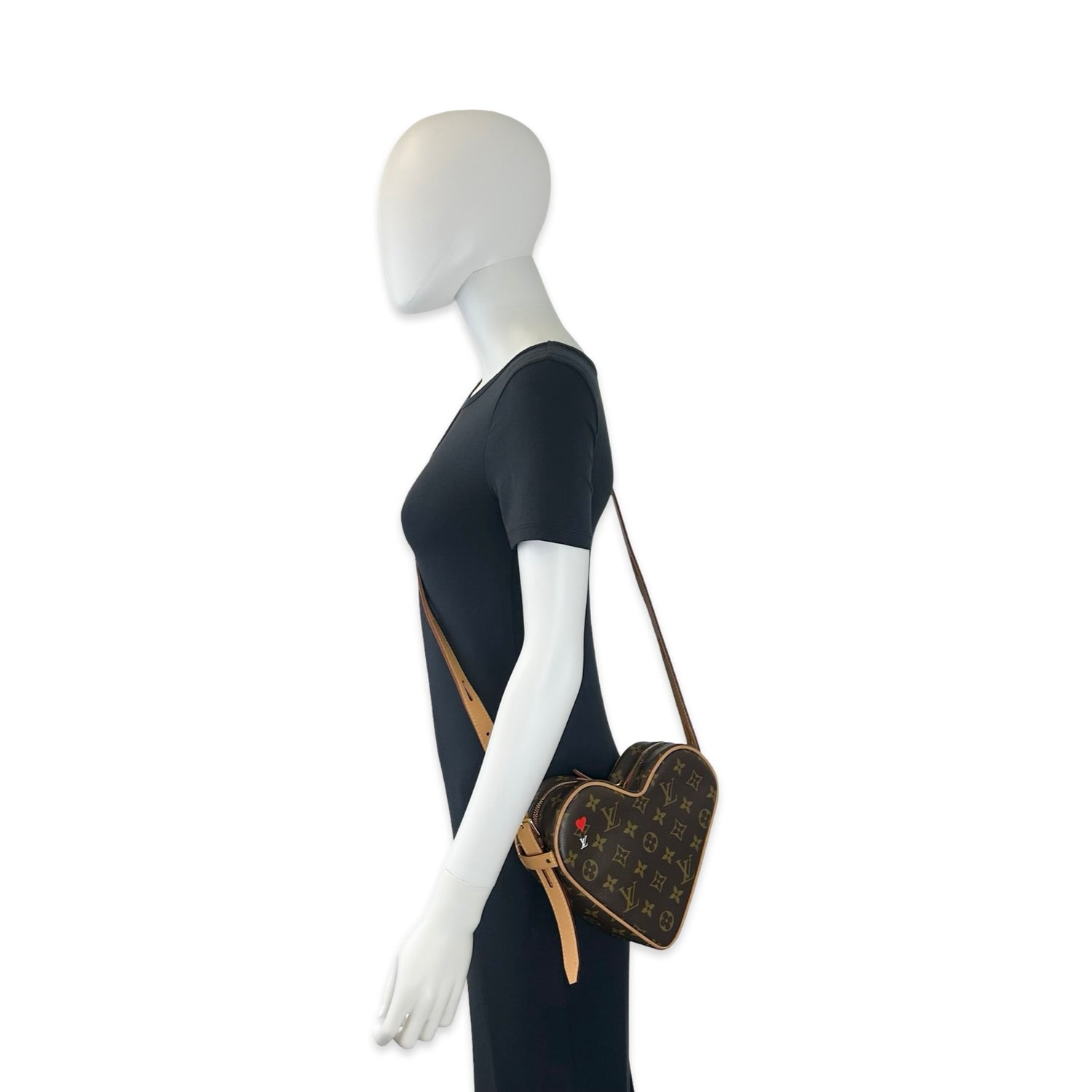 Louis Vuitton Monogram Game On Sac Coeur Heart