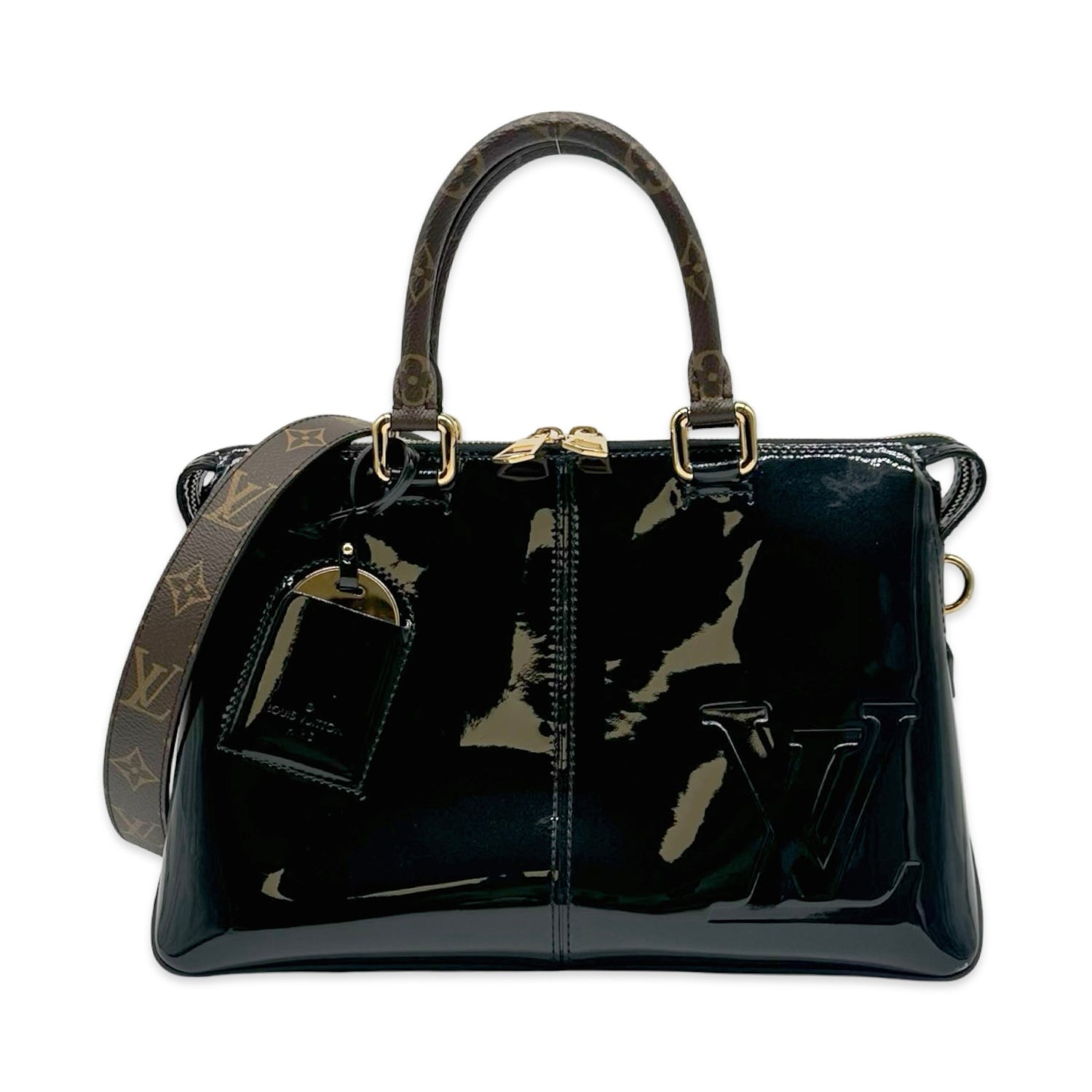 Louis Vuitton Vernis Patent Calfskin Miroir Tote