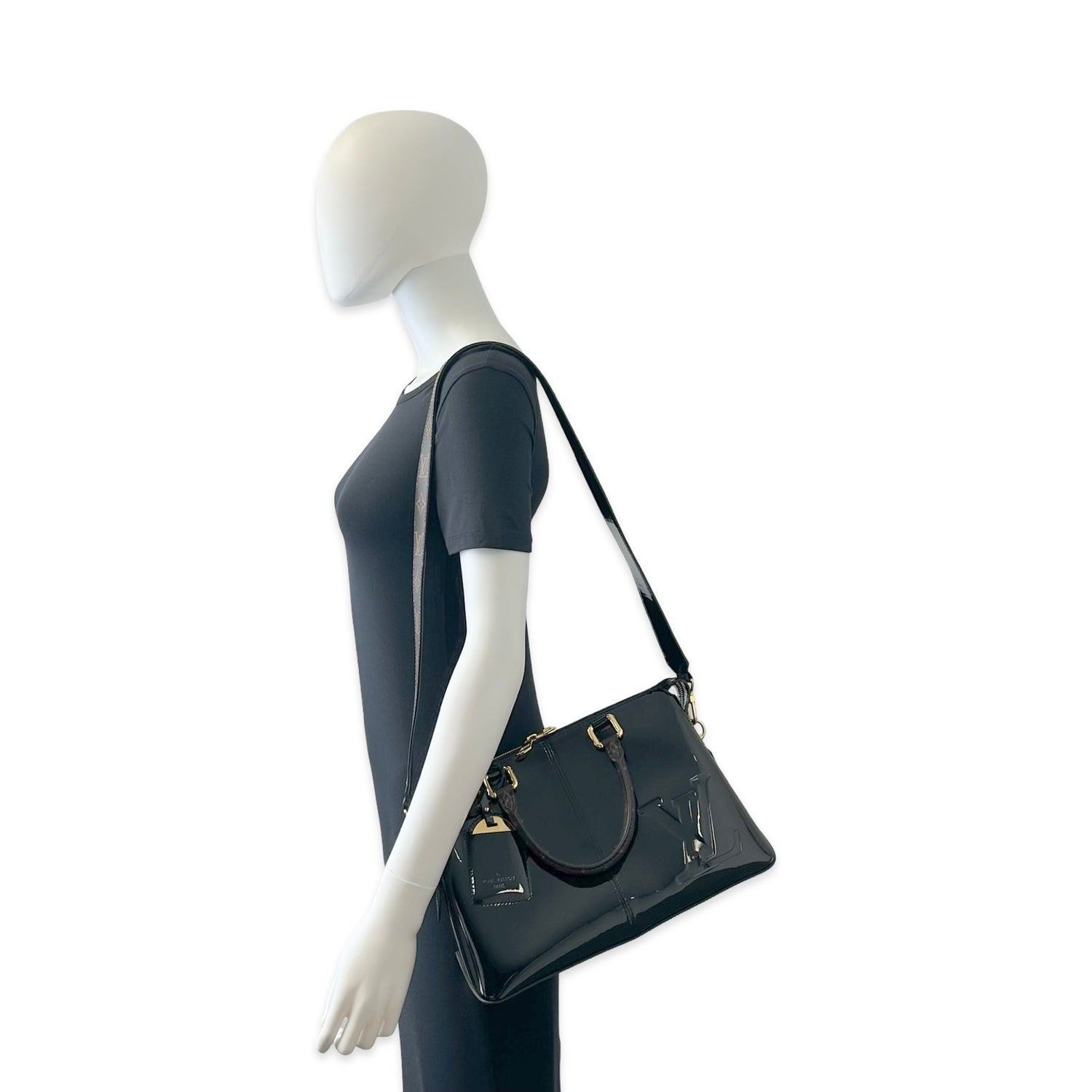 Louis Vuitton Vernis Patent Calfskin Miroir Tote