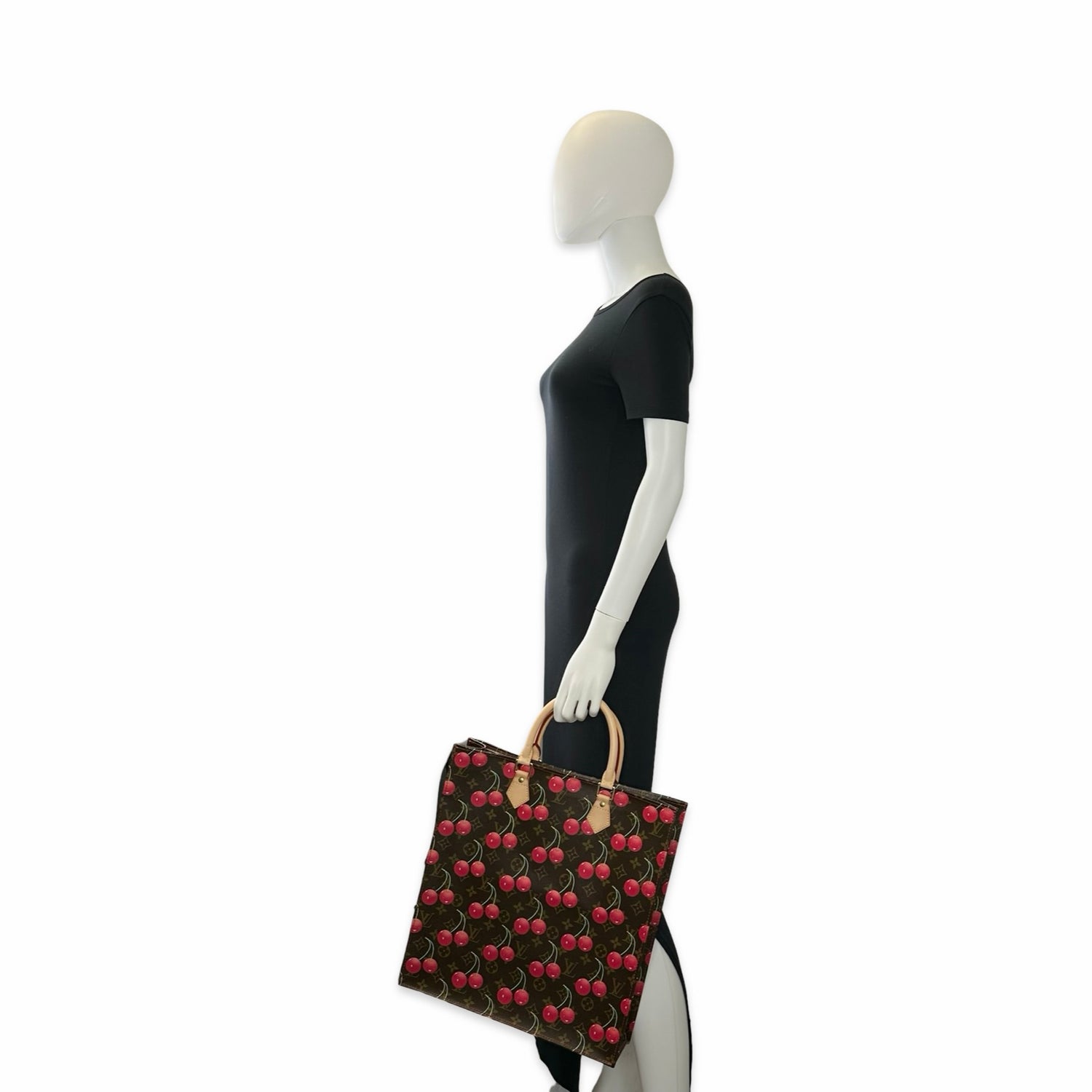 Louis Vuitton TM Monogram Cerises Sac Plat GM