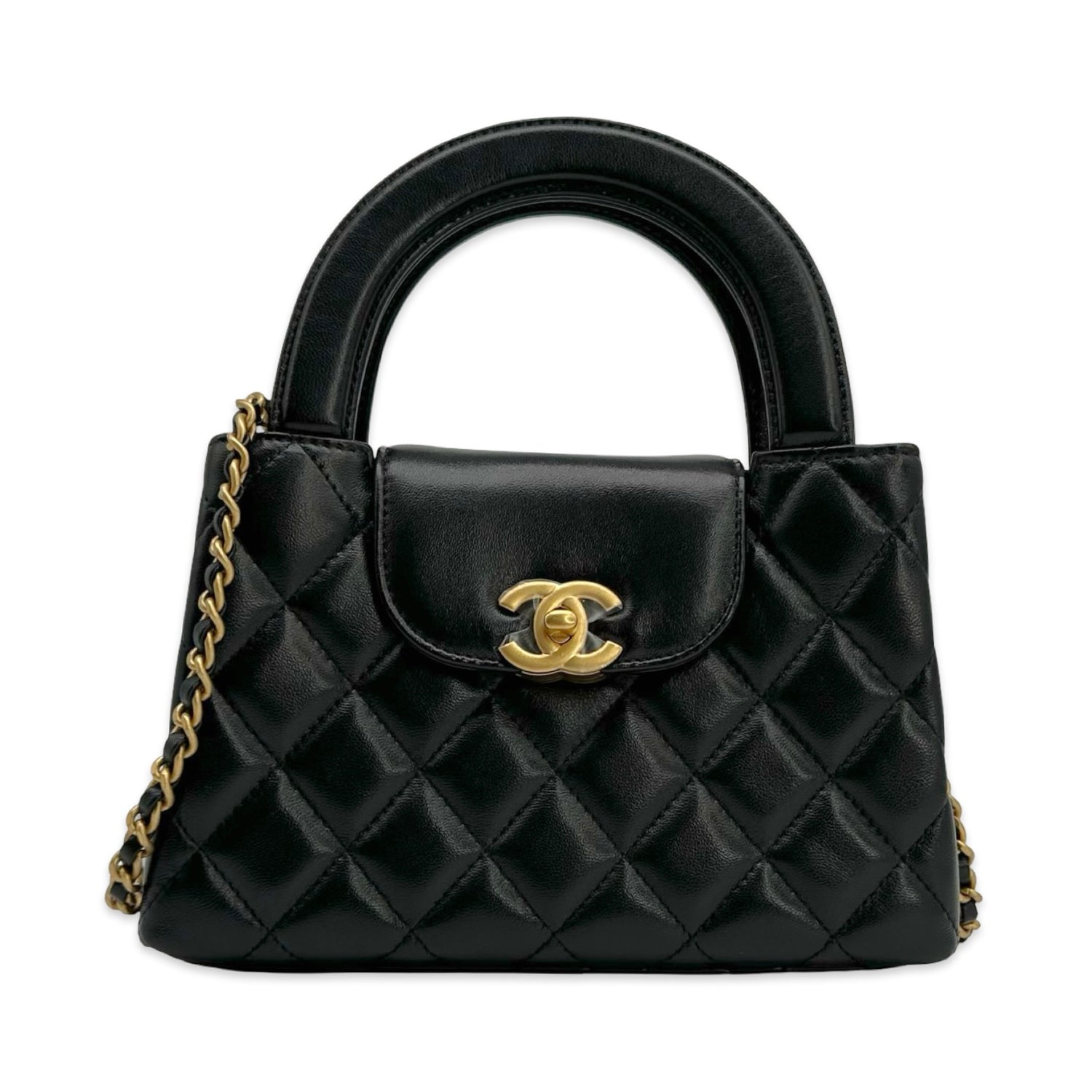Chanel Quilted Lambskin Nano Kelly