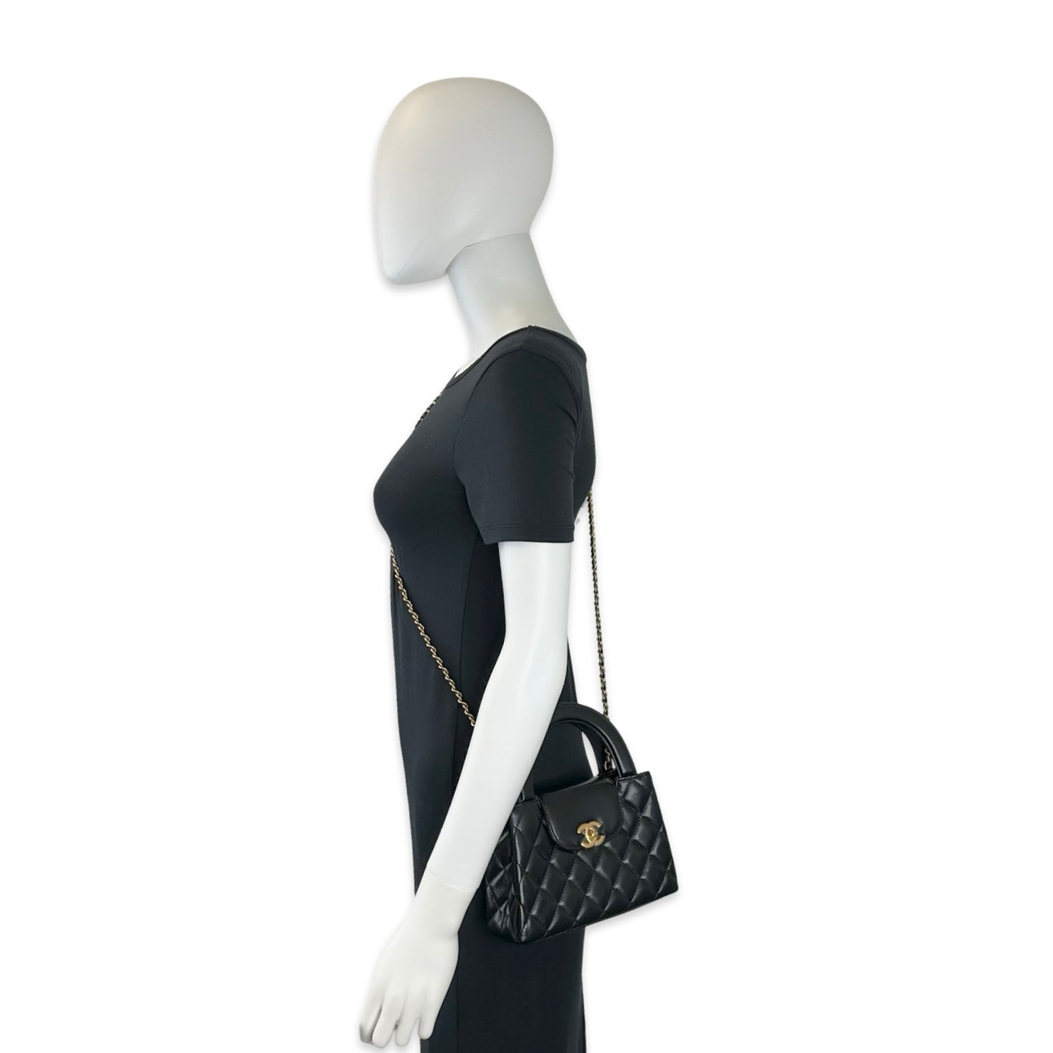 Chanel Quilted Lambskin Nano Kelly