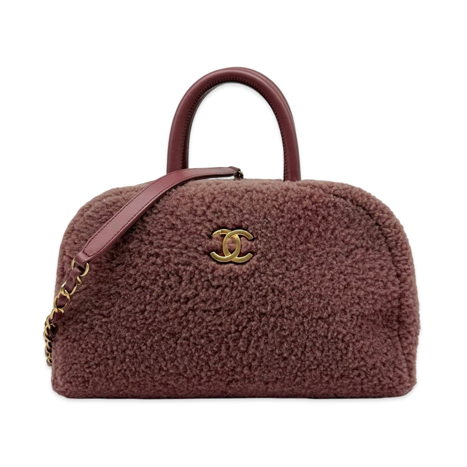 Chanel Shearling Teddy Bowler