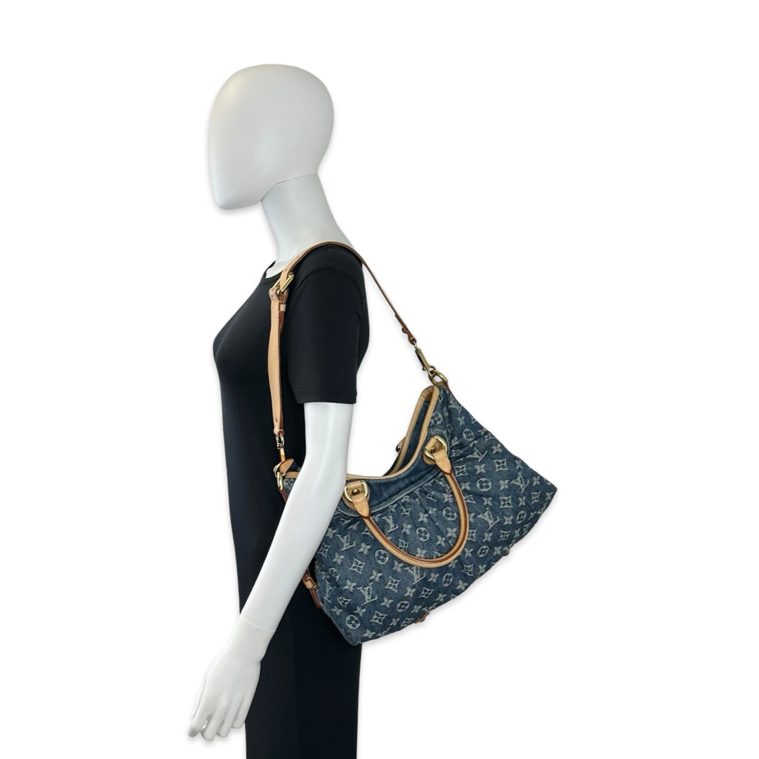 Louis Vuitton Denim Monogram Neo Cabby