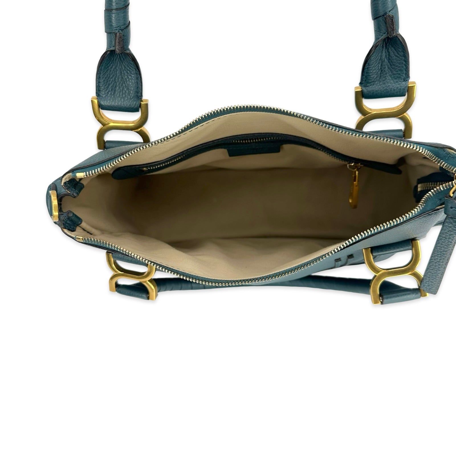 Chloe Grained Leather Marcie Double Carry