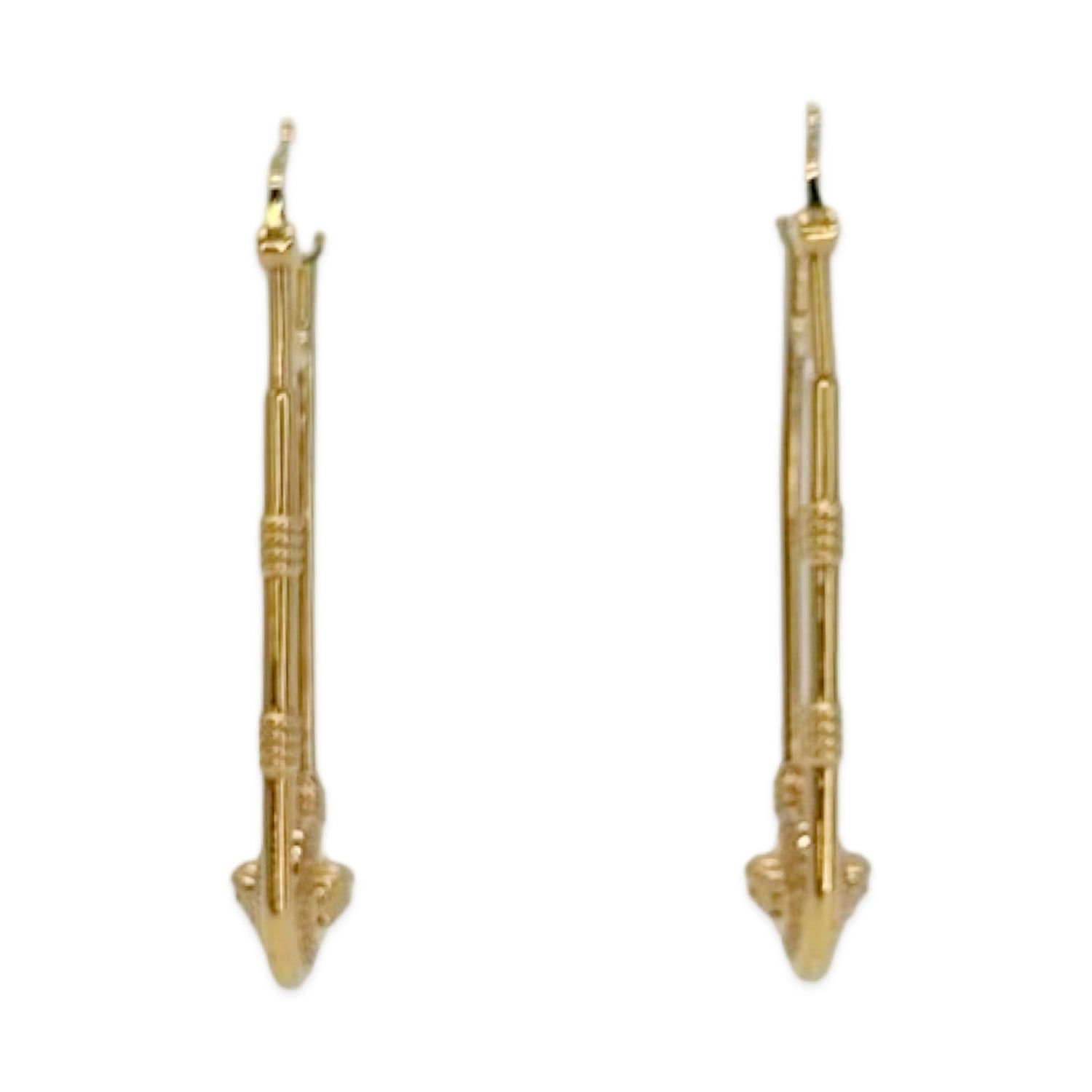 Versace Medusa Safety Pin Earrings
