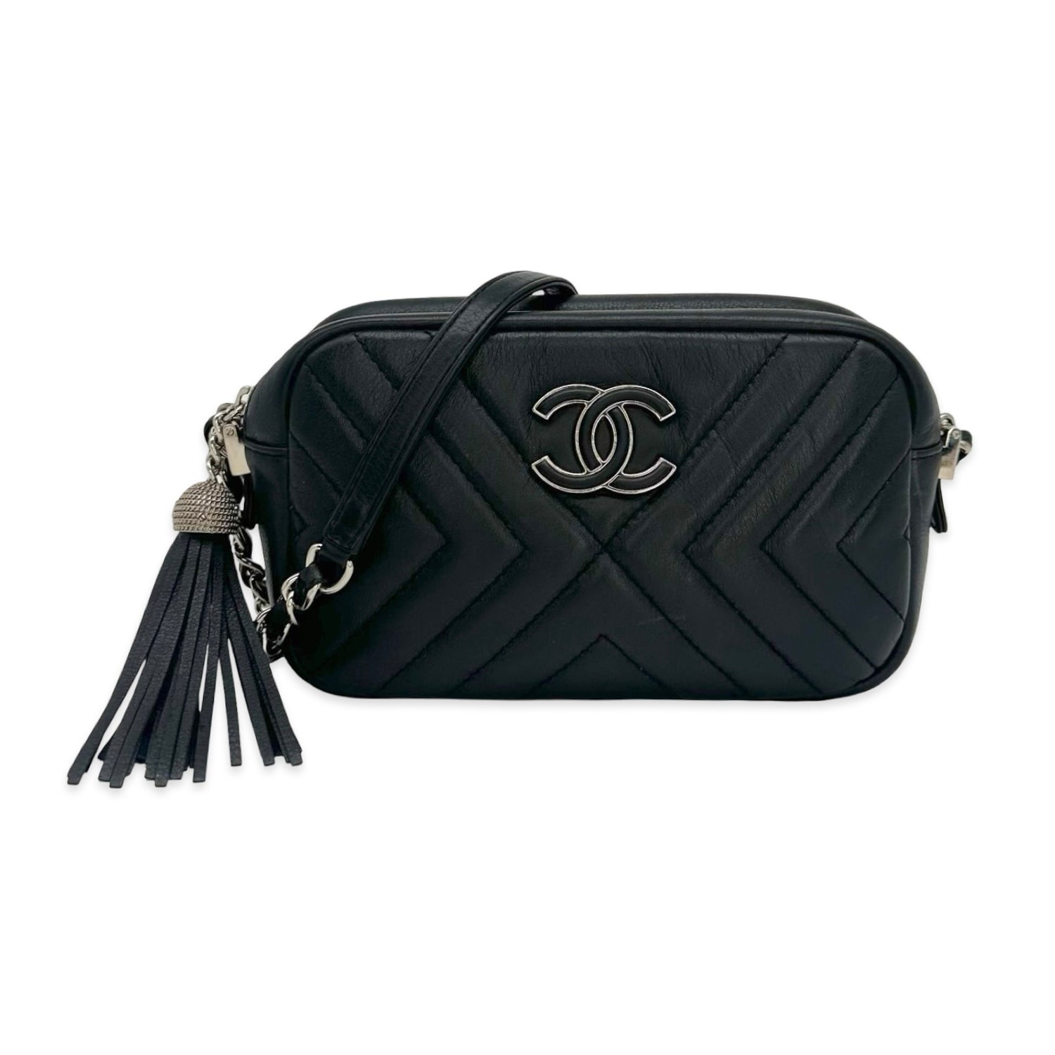 Chanel Quilted Lambskin Mini Camera Bag