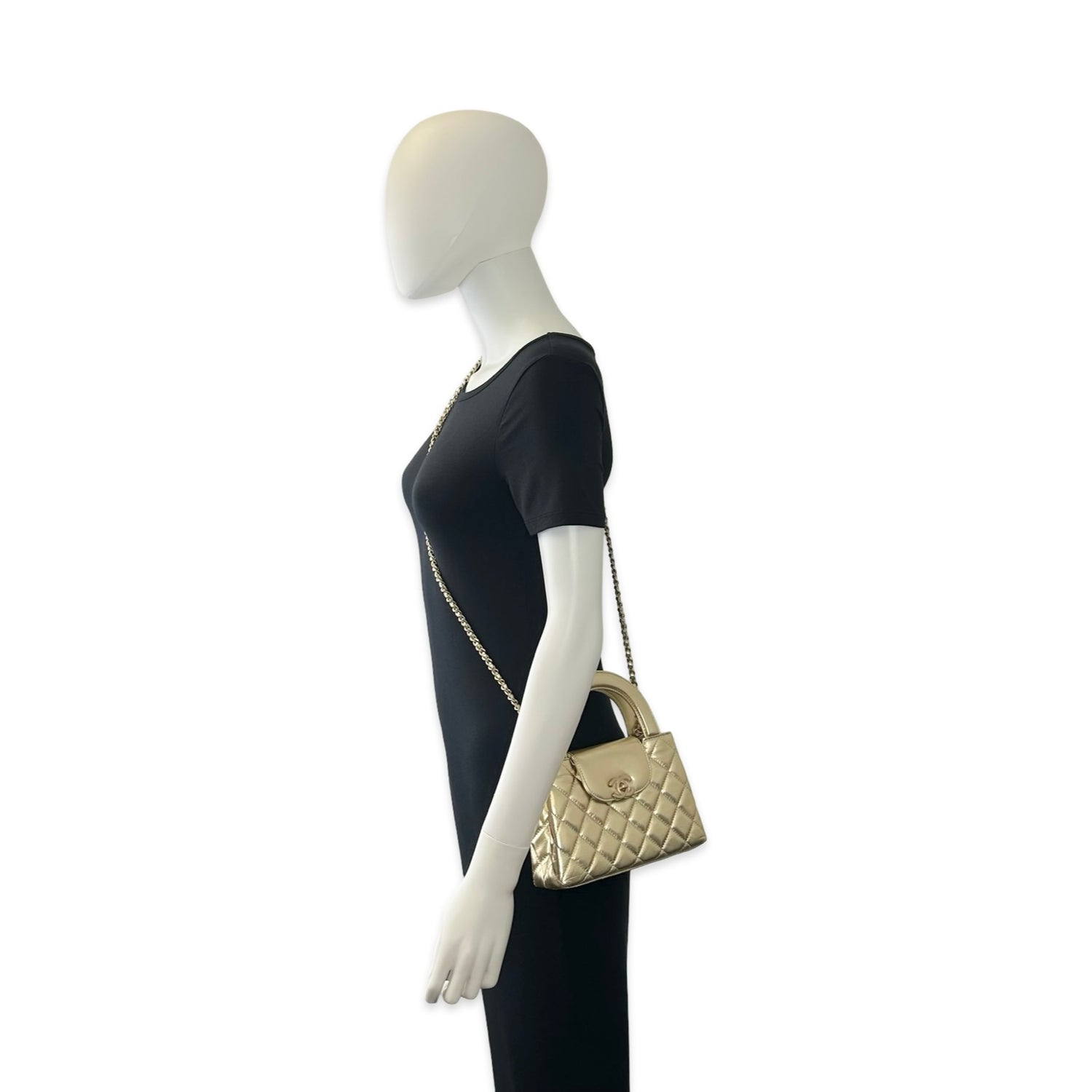 Chanel Quilted Lambskin Nano Kelly