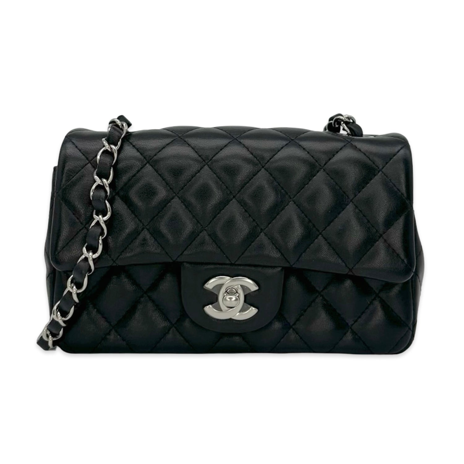 Chanel Quilted Lambskin Classic Mini Flap