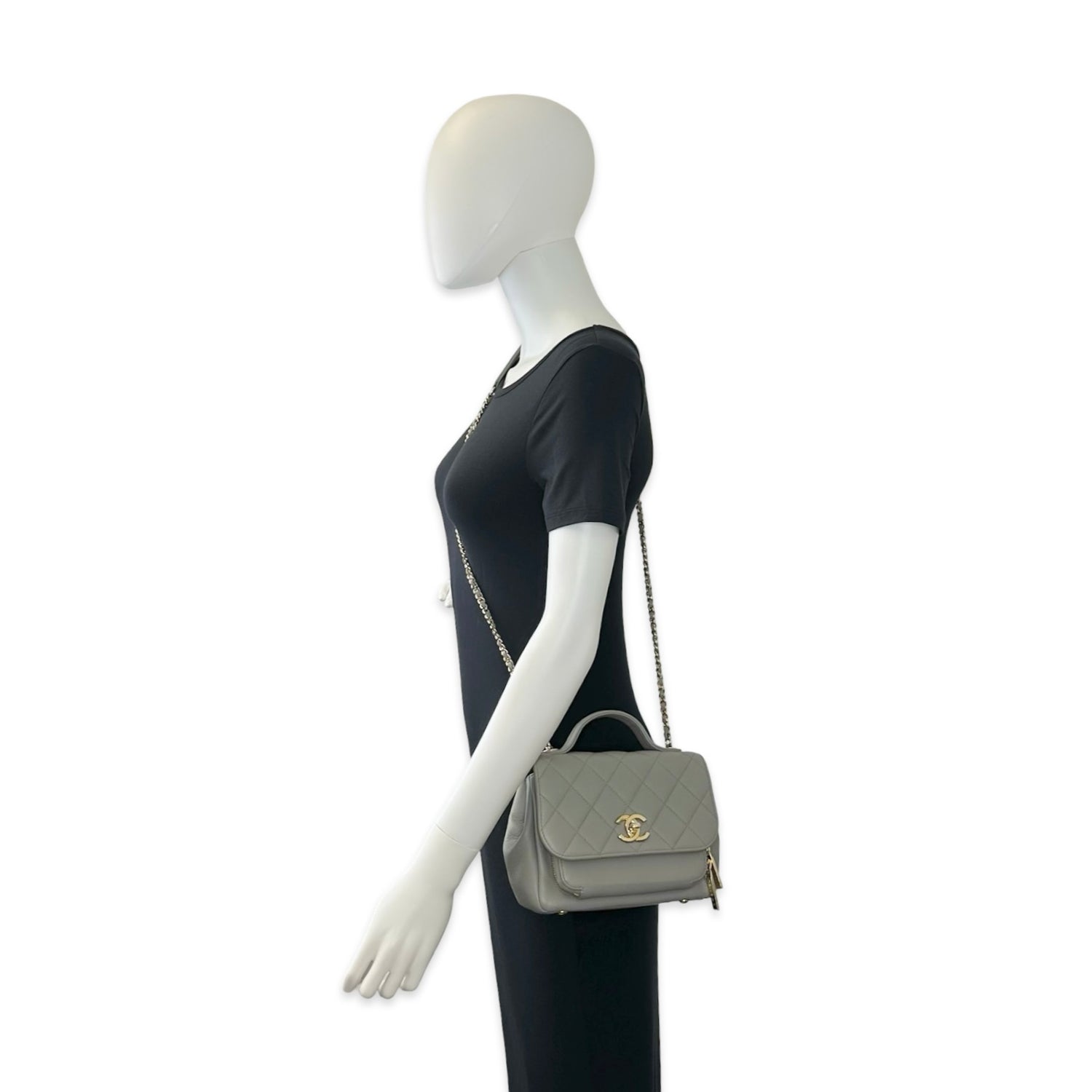 Chanel Quilted Caviar Small Business Affinity Flap Bag