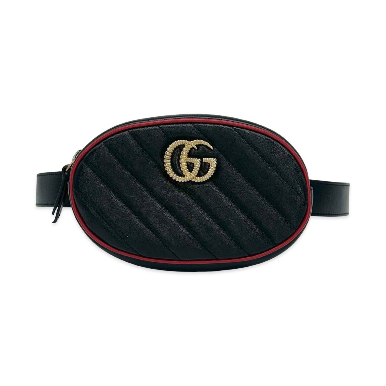 Gucci Quilted Leather GG Torchon Belt Bag