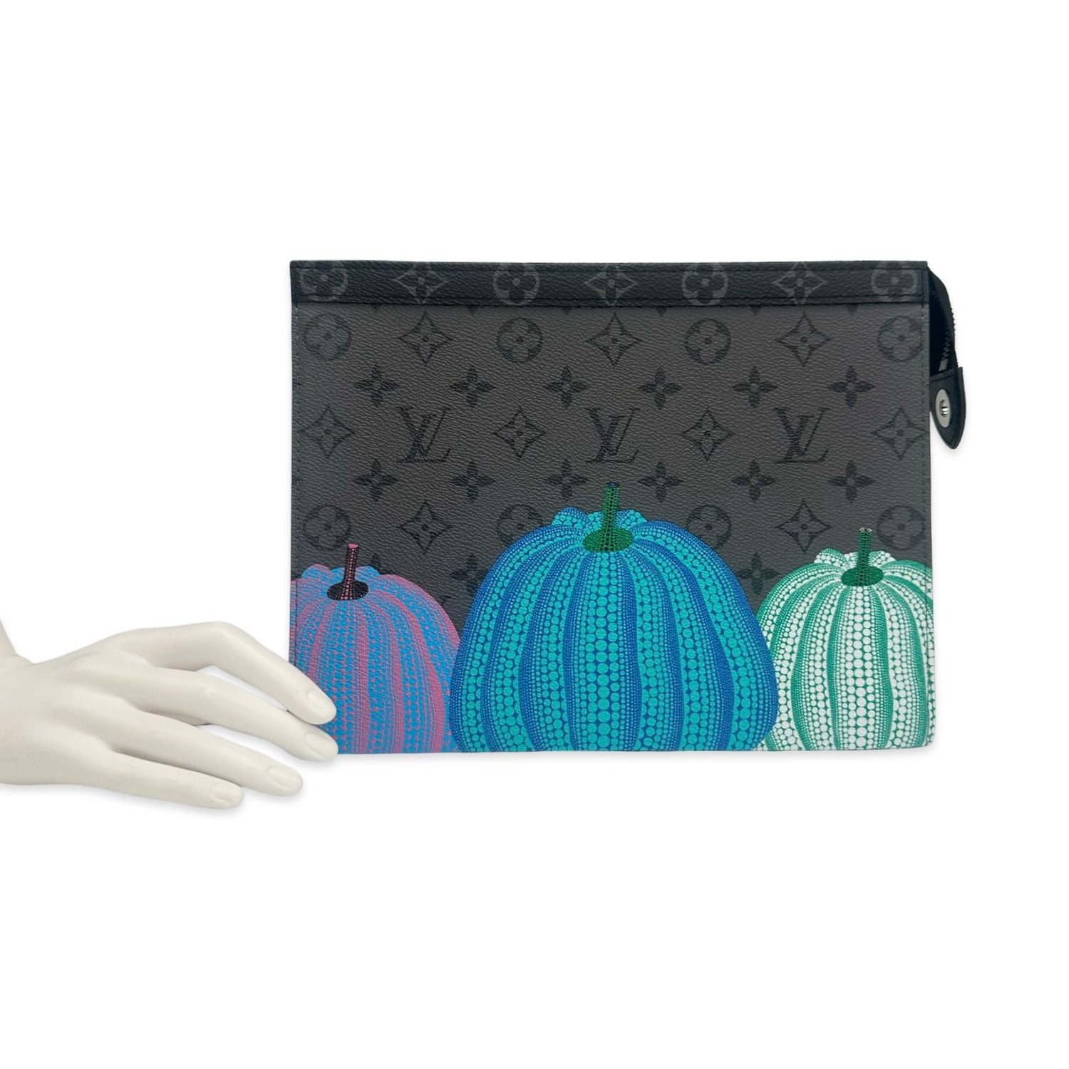 Louis Vuitton x YK Pumpkins Monogram Eclipse Pochette Voyage MM