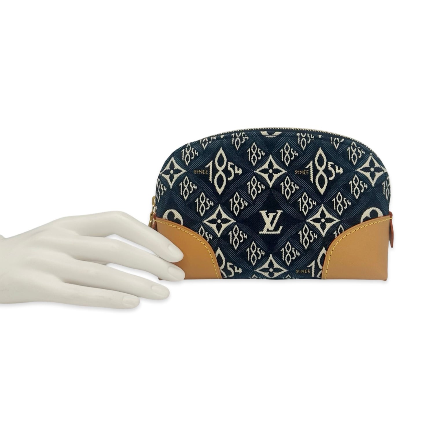 Louis Vuitton Jacquard Canvas 1855 Cosmetic Pouch PM