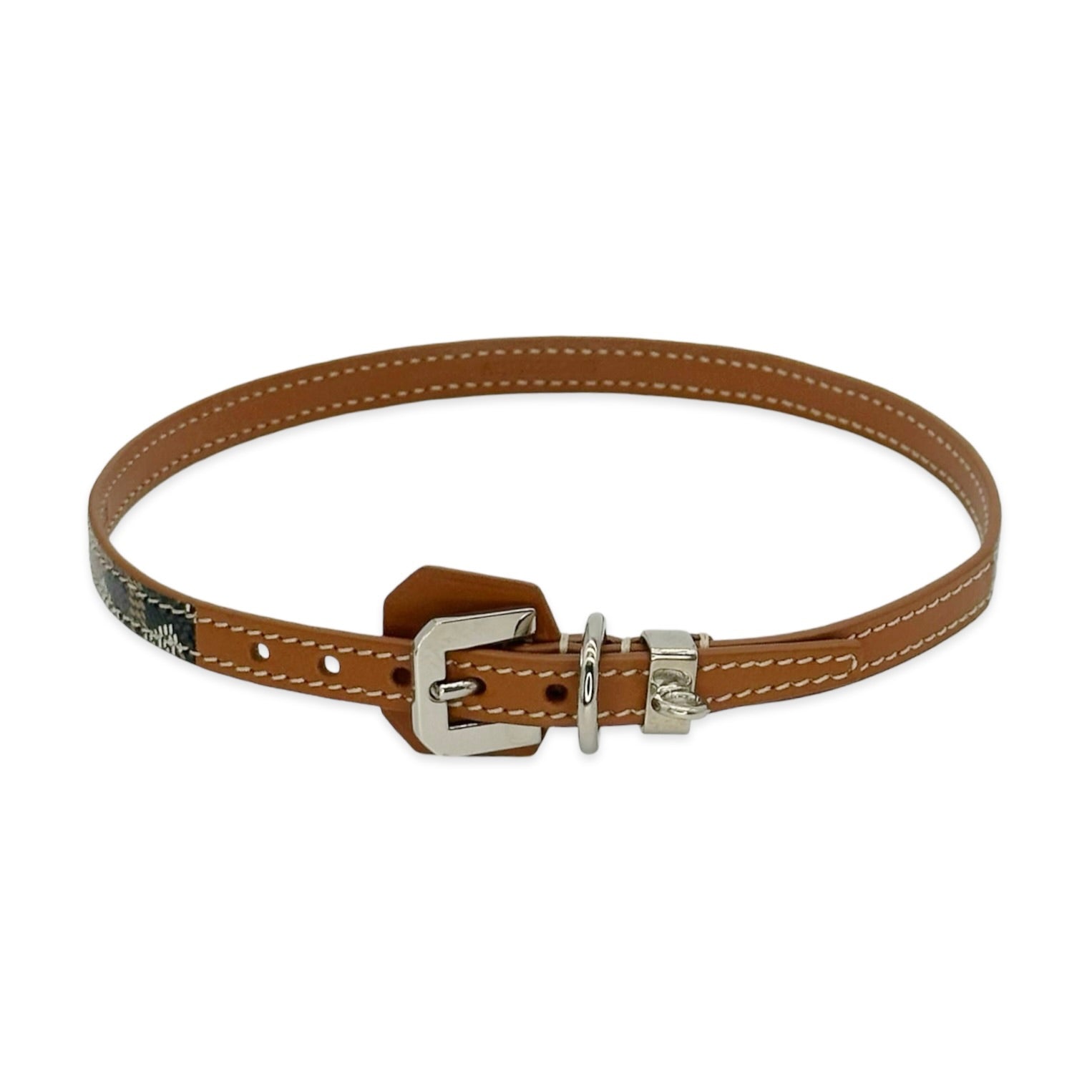GOYARD 犬用カラー ACHC-EDMON-N-310-10 Goyard Goyardine Edmond Dog Collar
