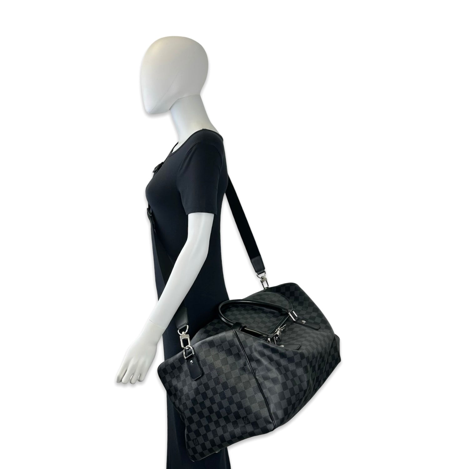 Louis Vuitton Damier Graphite Roadster Luggage Duffle