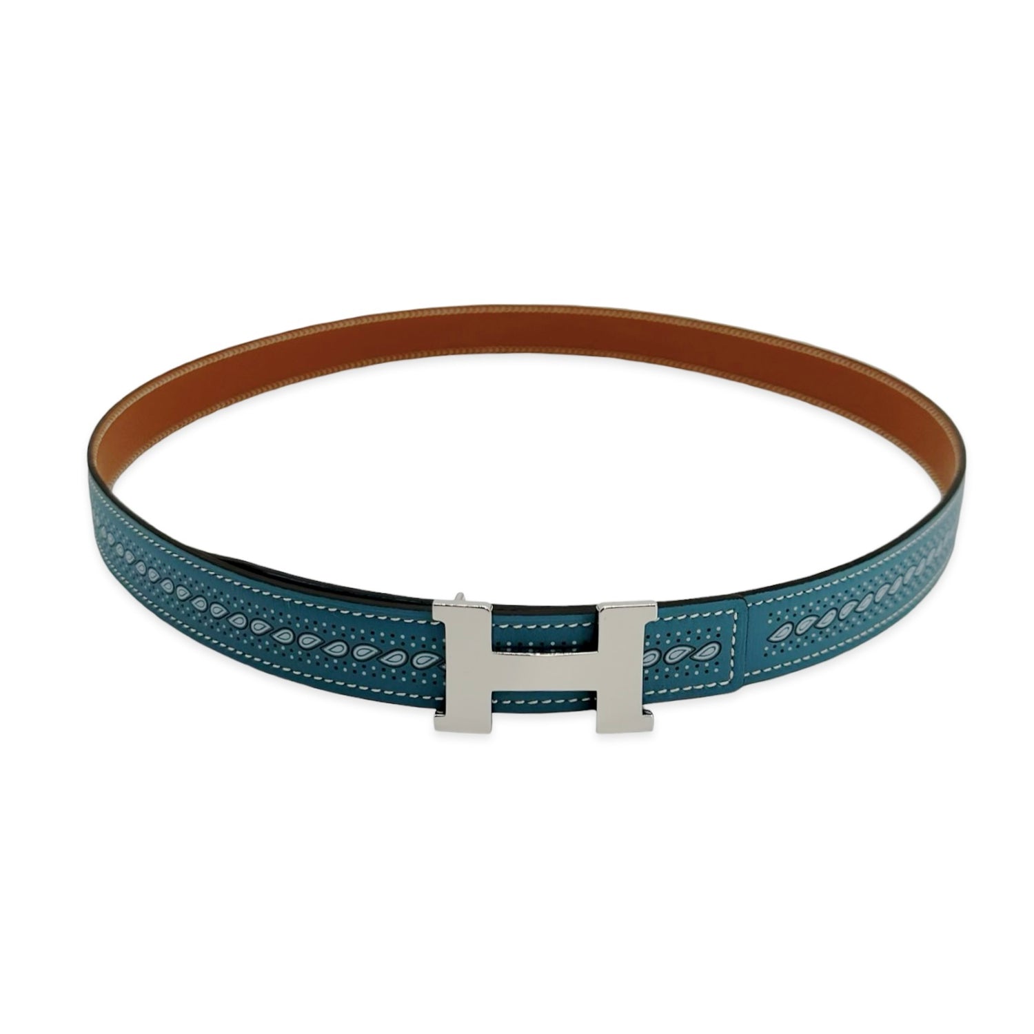 Hermes Bandana Leather H Belt