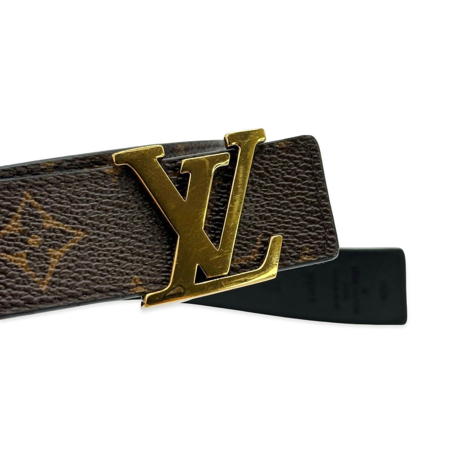 Louis Vuitton Monogram LV Initiales 30MM Reversible Belt