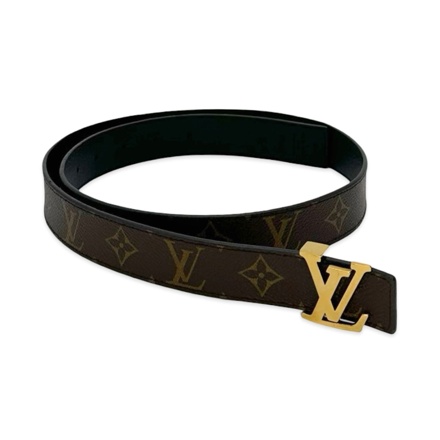Louis Vuitton Monogram LV Initiales 30MM Reversible Belt