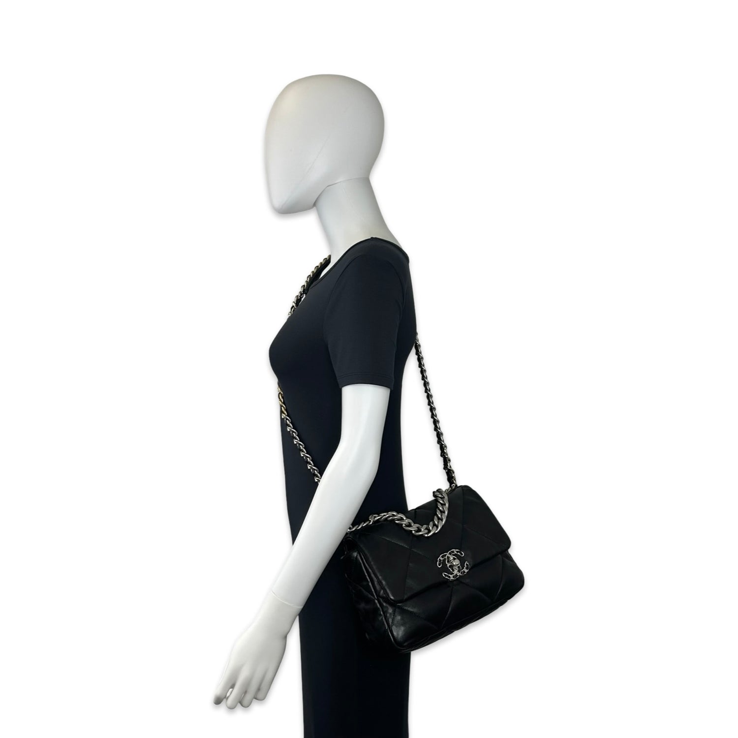 Chanel Quilted Lambskin Small 19