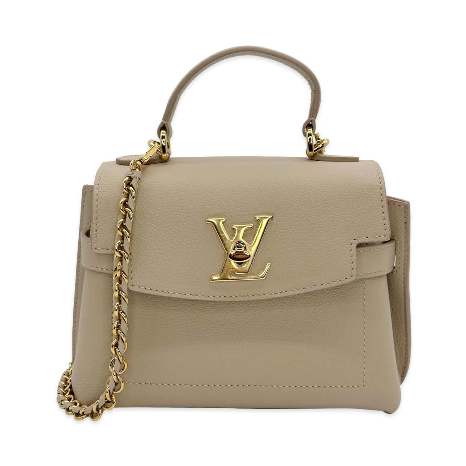 Louis Vuitton Grained Leather LockMe Ever Mini