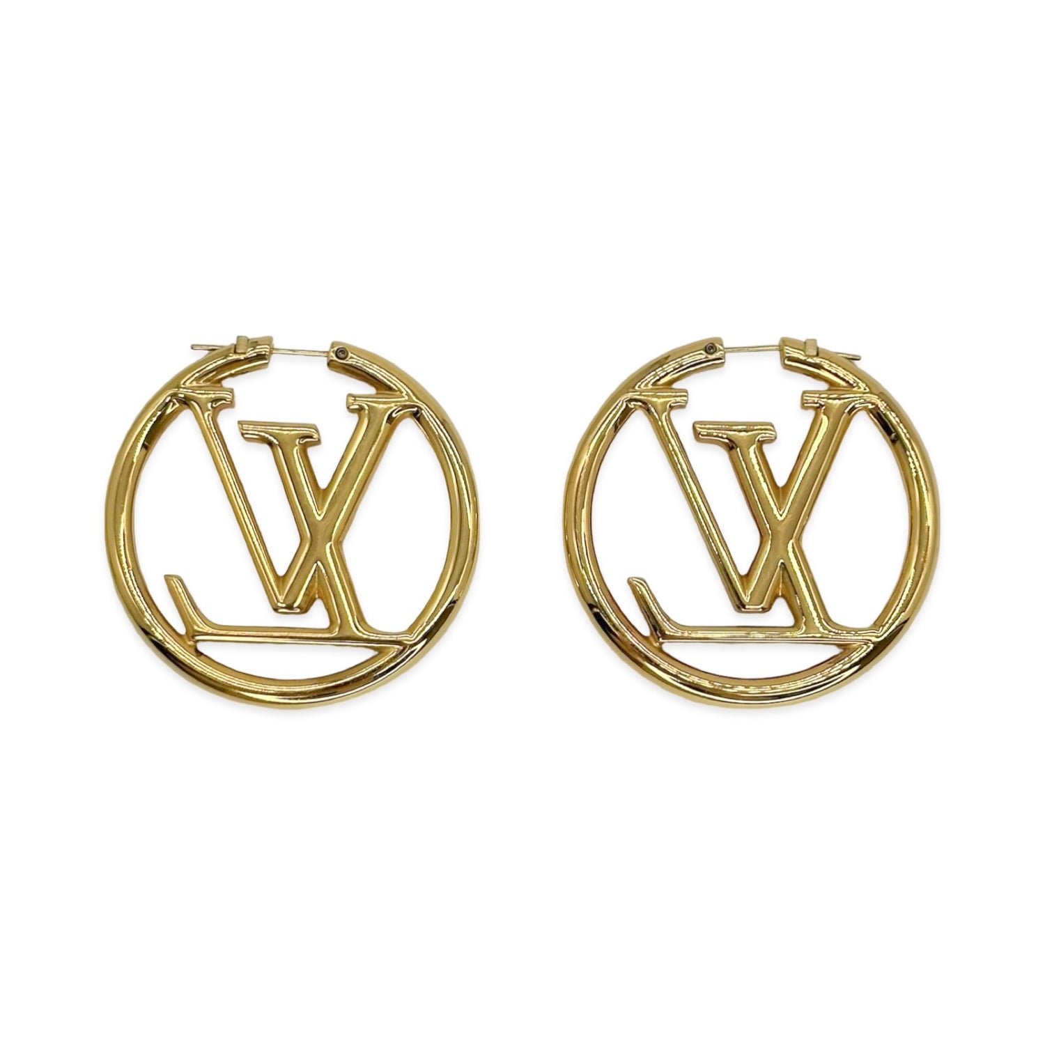 Louis Vuitton Louise Hoop GM Earrings