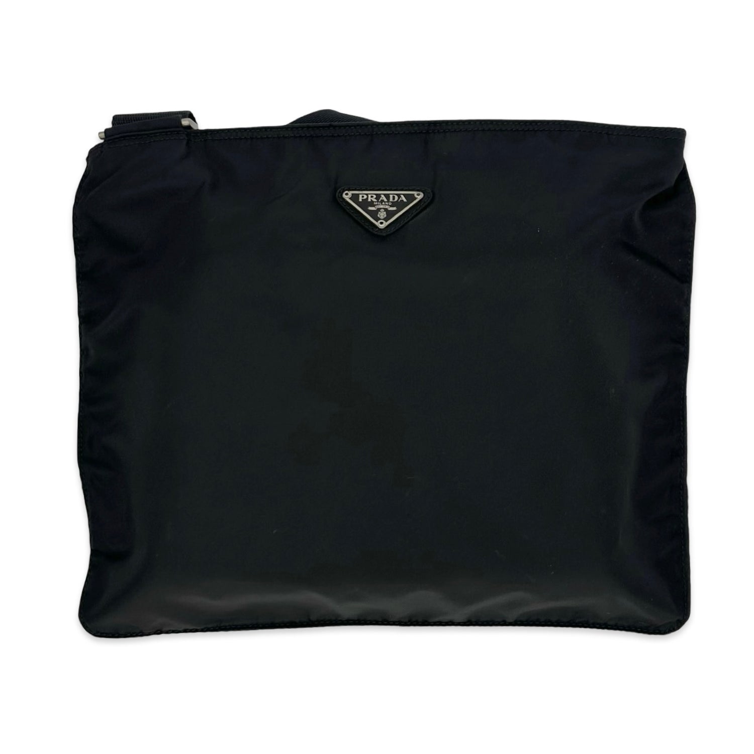 Prada Nylon Crossbody Zip Pouch