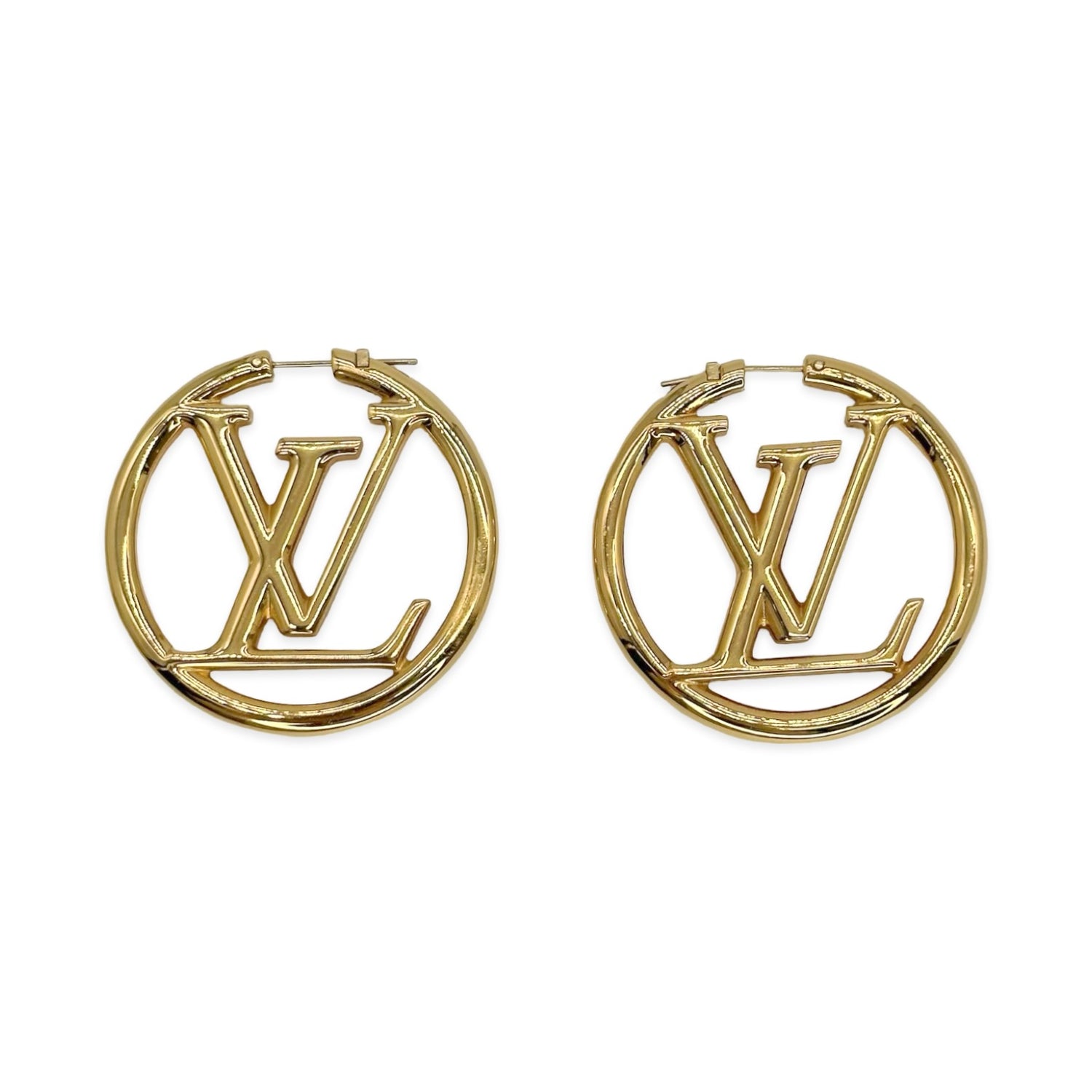 Louis Vuitton Louise Hoop GM Earrings