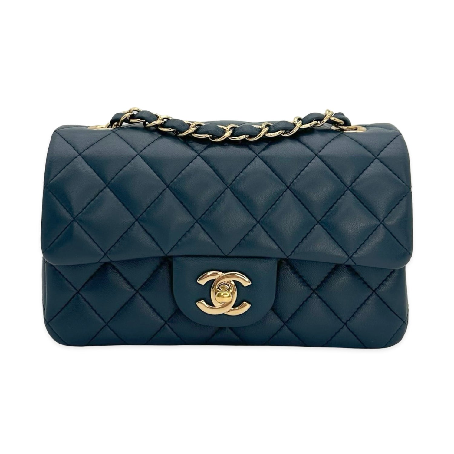 Chanel Quilted Lambskin Mini Classic Single Flap