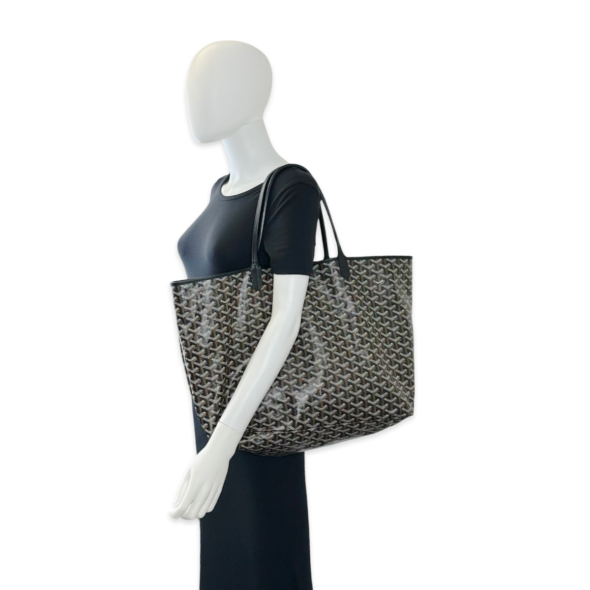 Goyard Goyardine Saint Louis Tote GM