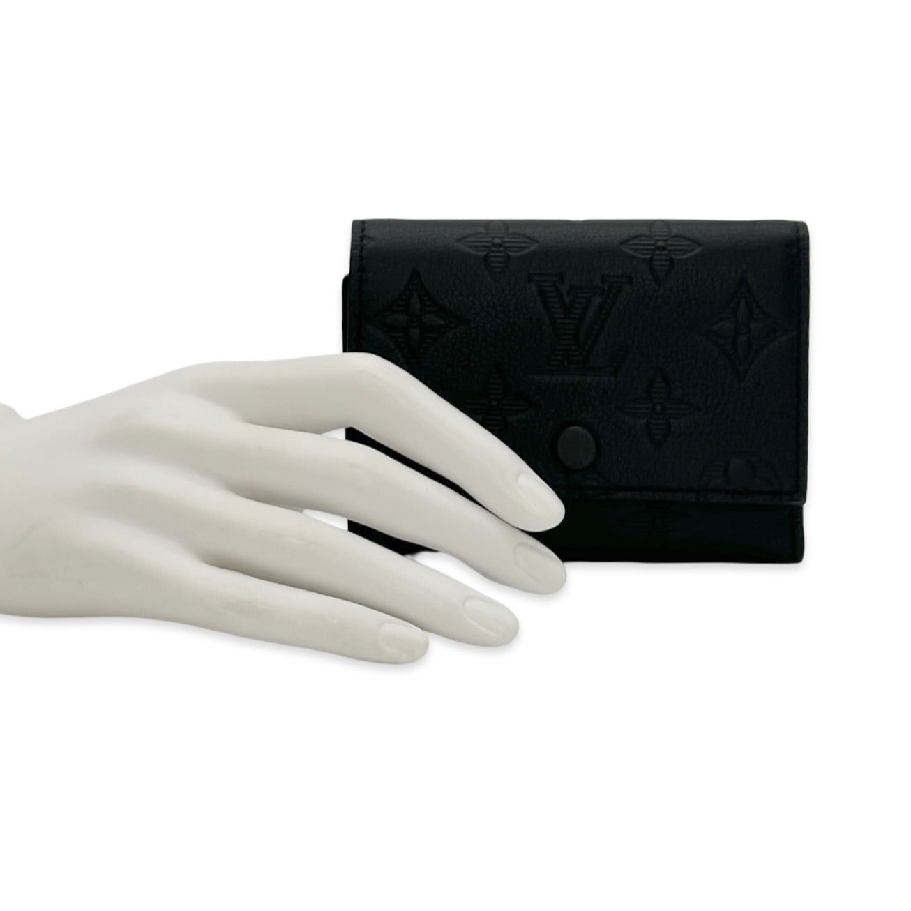 Louis Vuitton Monogram Shadow Victor Compact Wallet