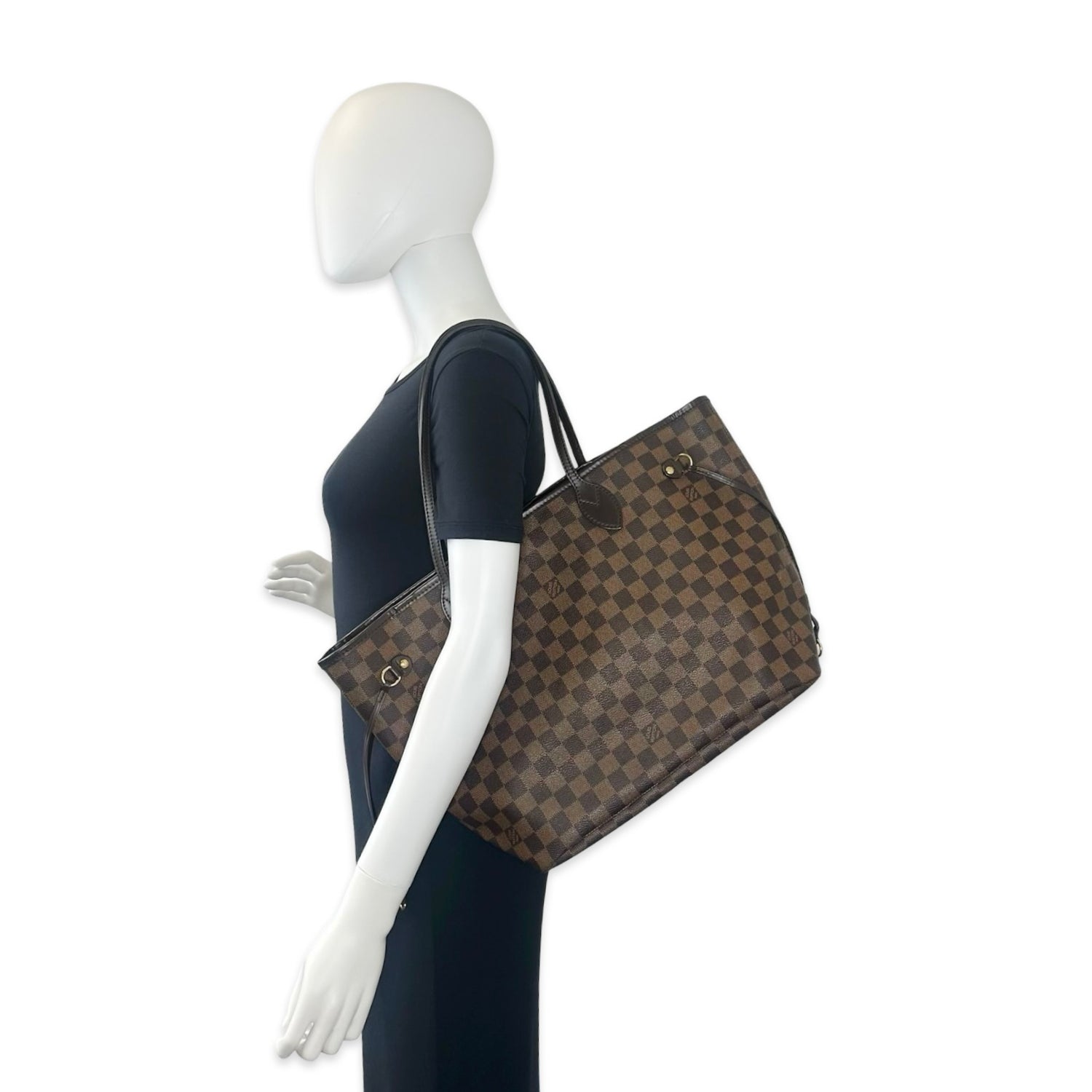 Louis Vuitton Damier Ebene Neverfull MM