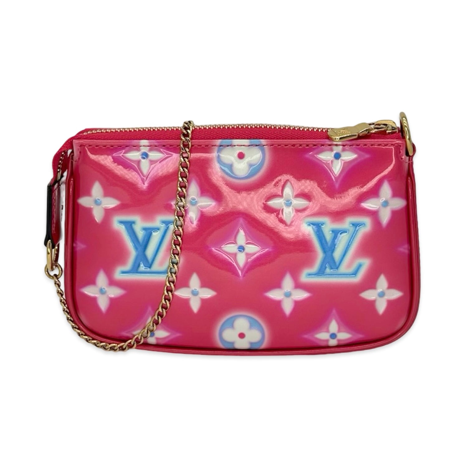 Louis Vuitton Monogram Vernis Neon Light Mini Pochette Accessoires