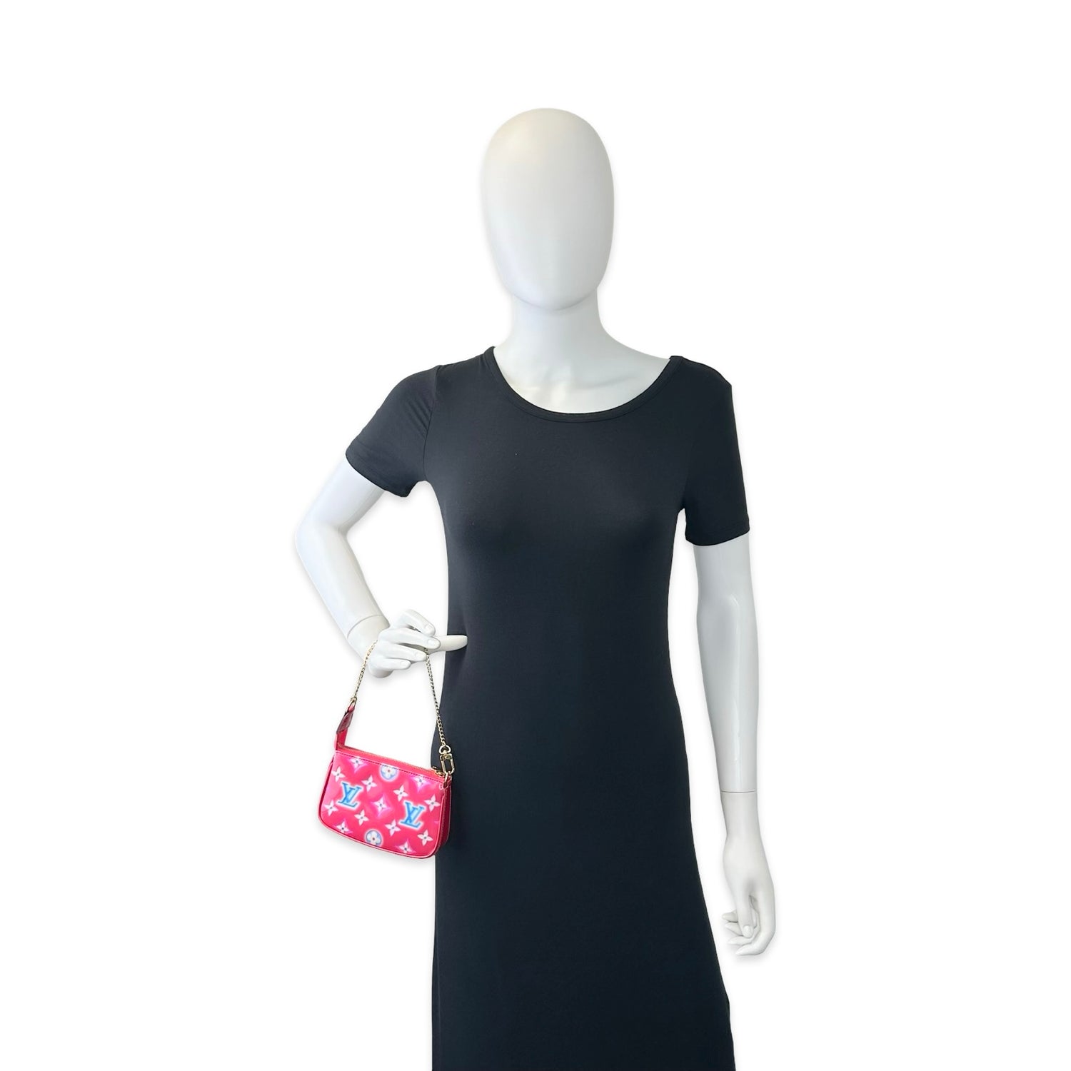 Louis Vuitton Monogram Vernis Neon Light Mini Pochette Accessoires