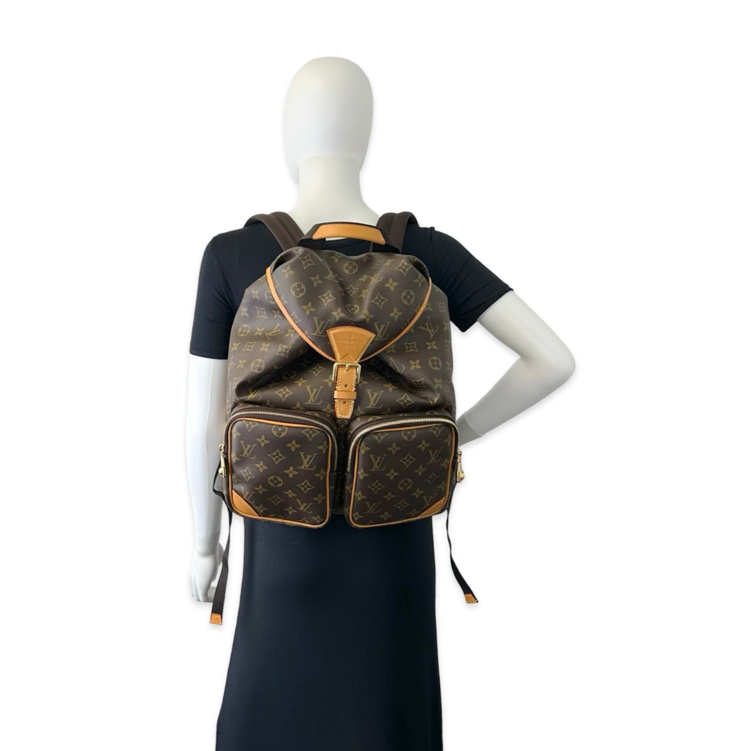 Louis Vuitton Monogram Montsouris Cargo Backpack