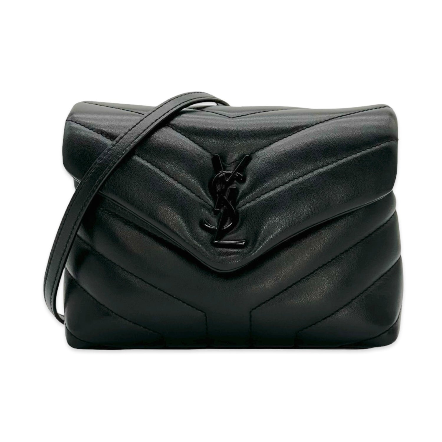 Saint Laurent Quilted Calfskin LouLou Toy