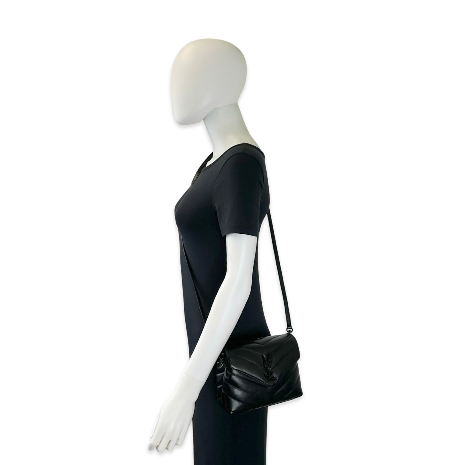 Saint Laurent Quilted Calfskin LouLou Toy