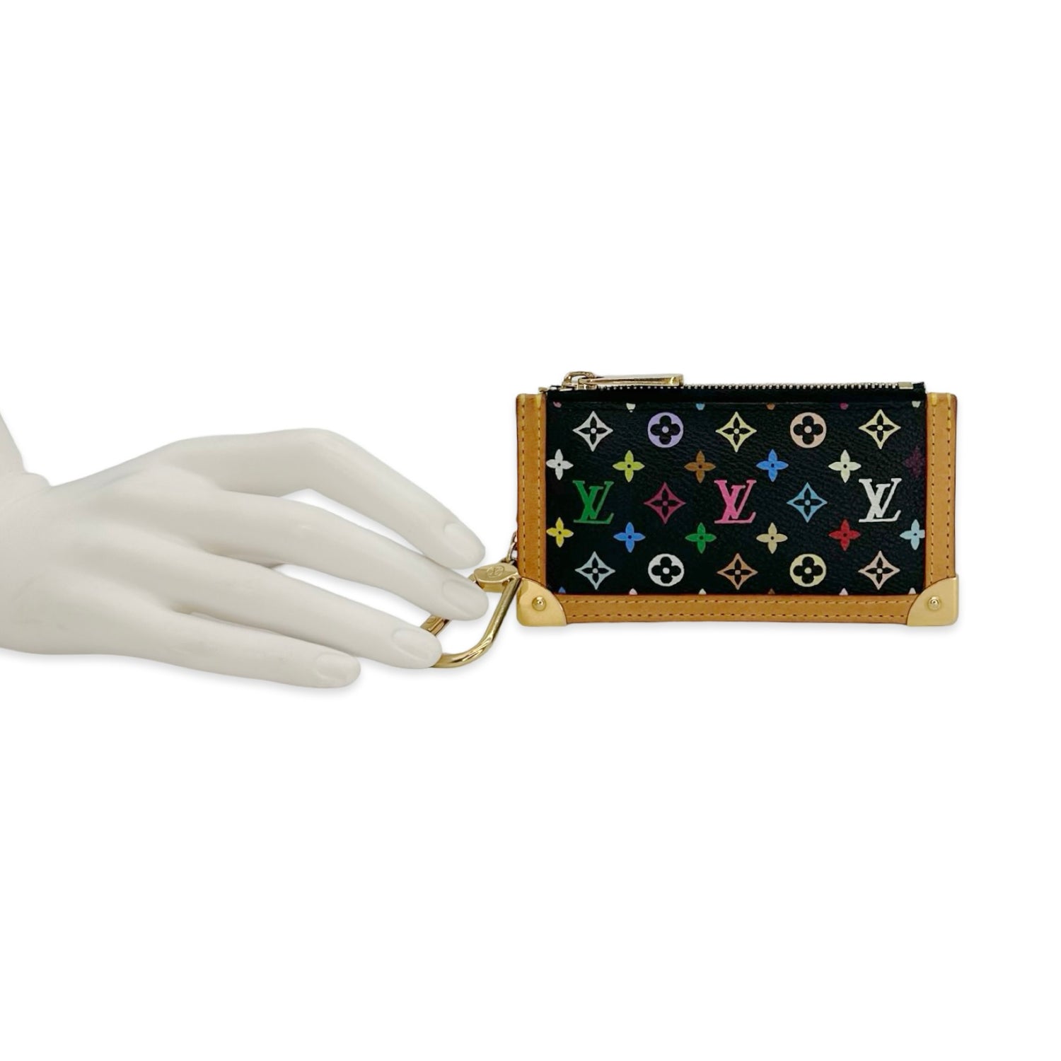 Louis Vuitton Monogram Multicolor Trunk Key Pouch