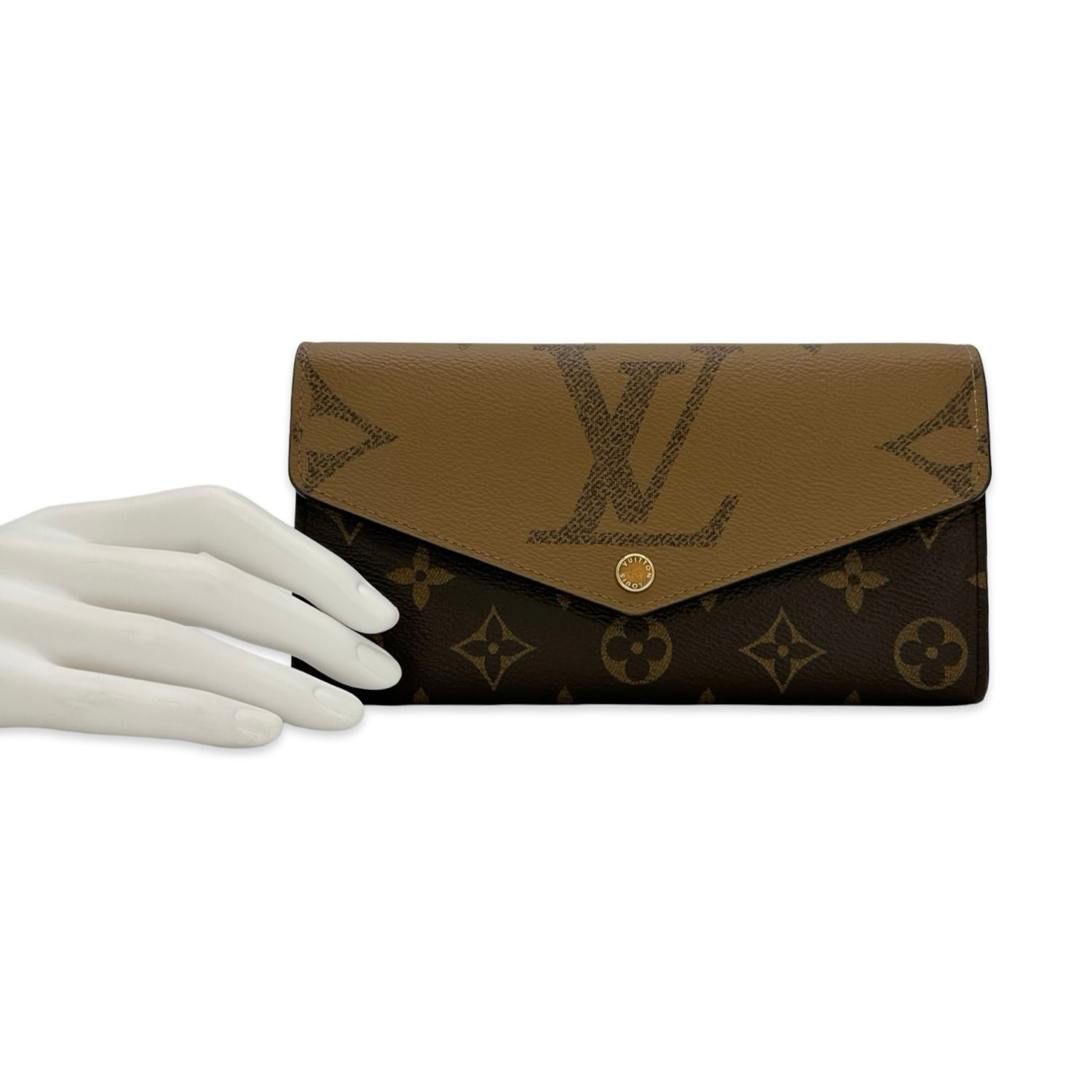 Louis Vuitton Monogram Reverse Sarah Wallet