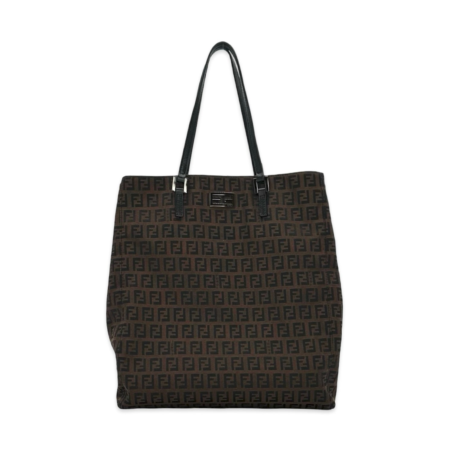 Fendi FF Zucchino Canvas Tote