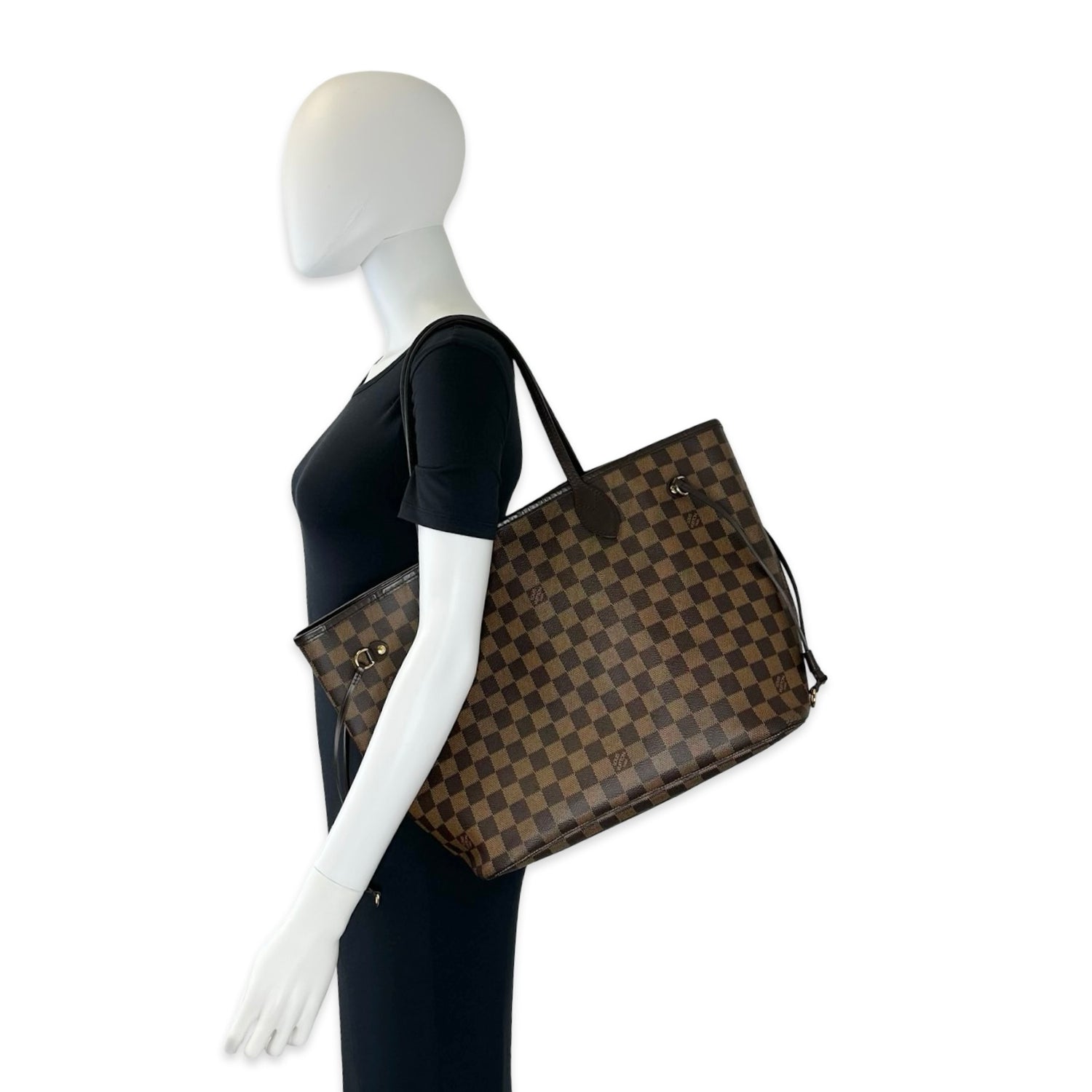 Louis Vuitton Damier Ebene Neverfull MM