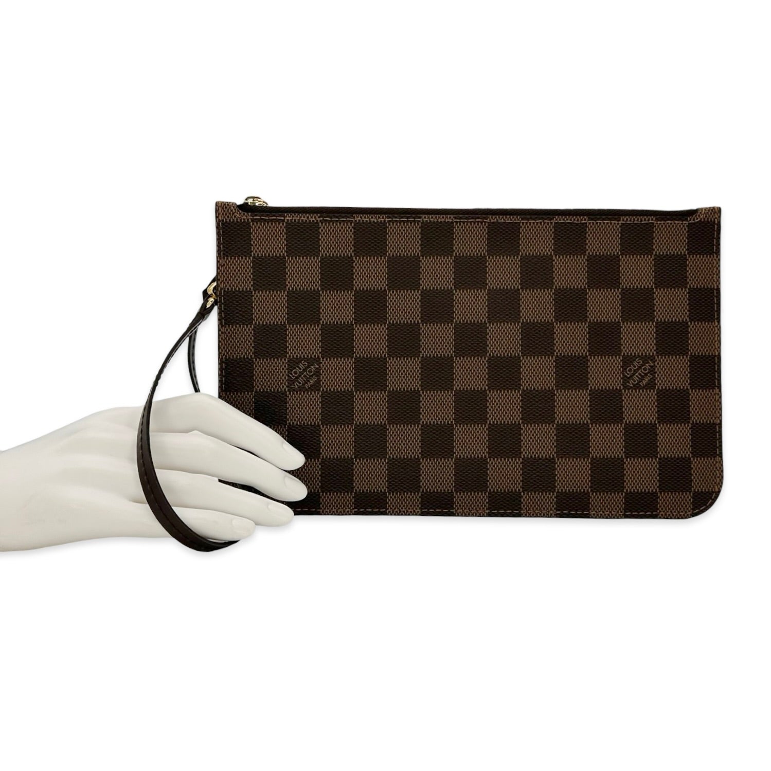 Louis Vuitton Damier Ebene Neverfull Pochette