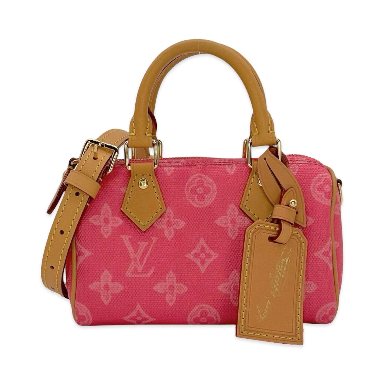 Louis Vuitton Monogram Heritage Nano Speedy Bandouliere