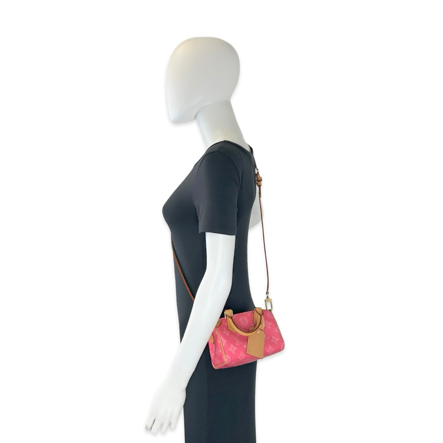 Louis Vuitton Monogram Heritage Nano Speedy Bandouliere