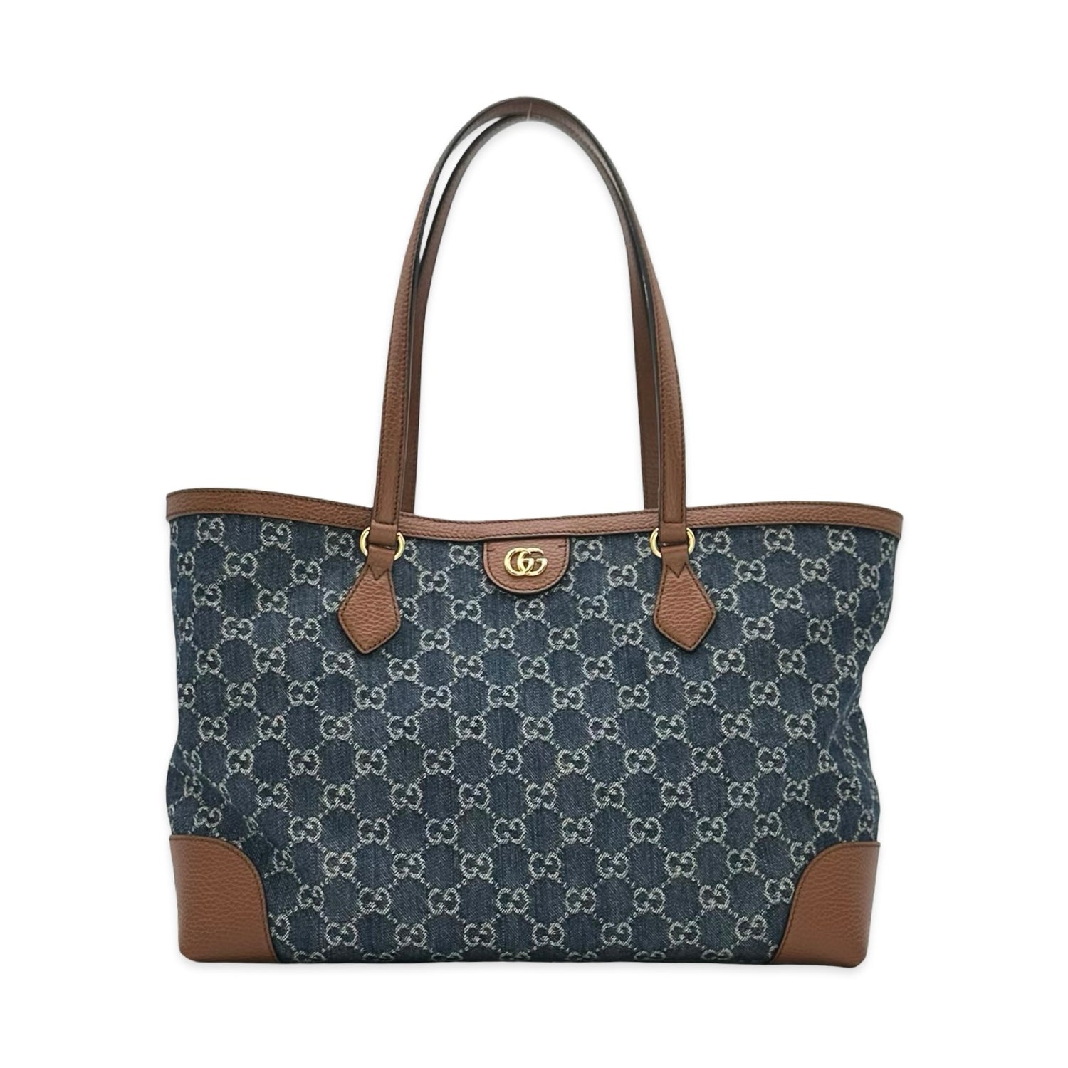 Gucci GG Denim Small Tote