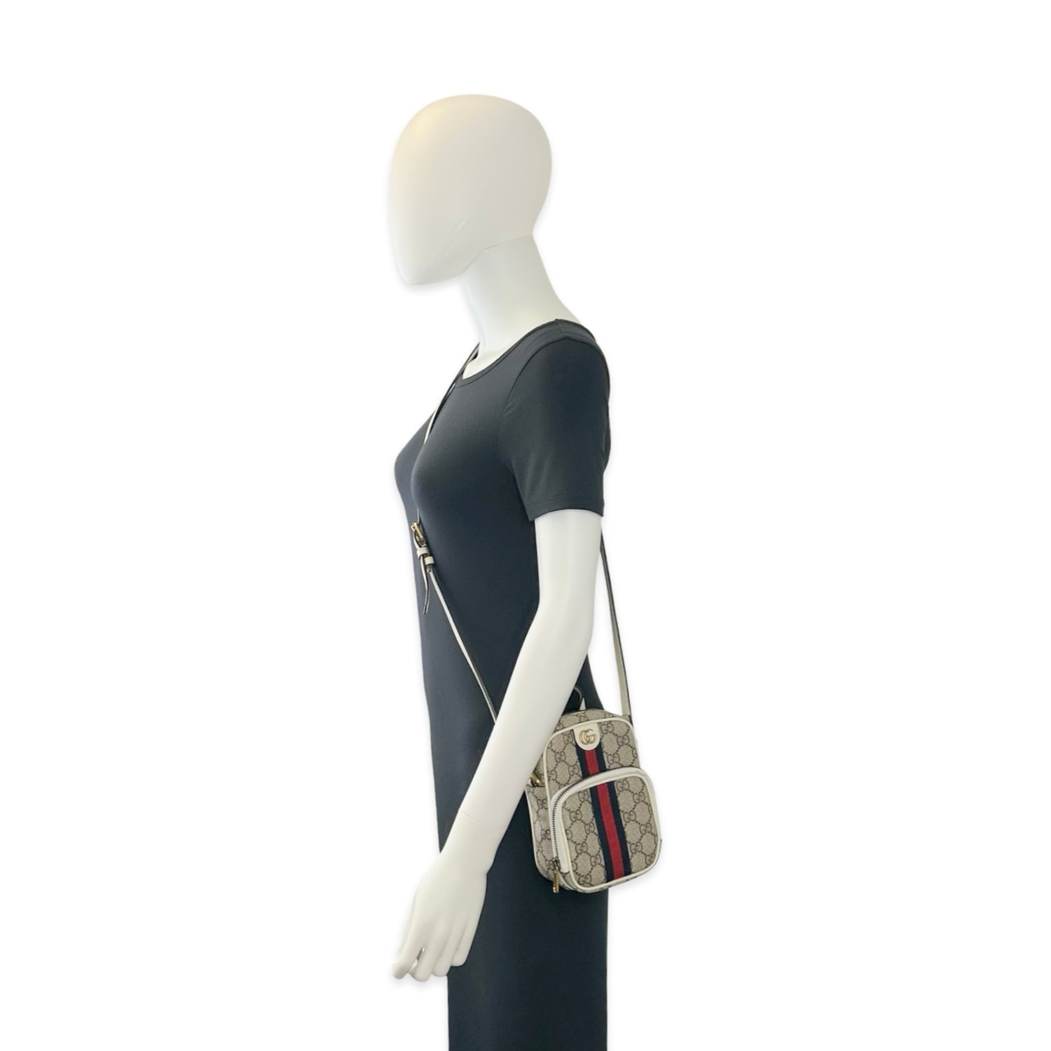 Gucci GG Supreme Ophidia Crossbody Pouch