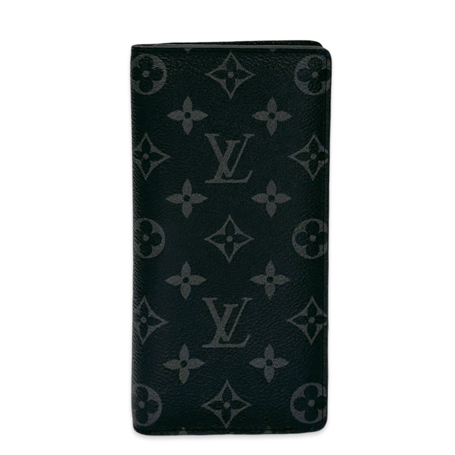 Louis Vuitton Monogram Eclipse Brazza Wallet