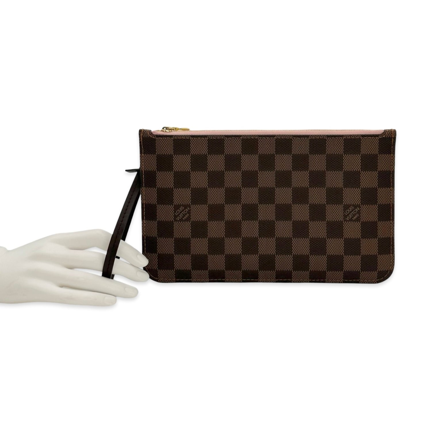 Louis Vuitton Damier Ebene Neverfull Pochette