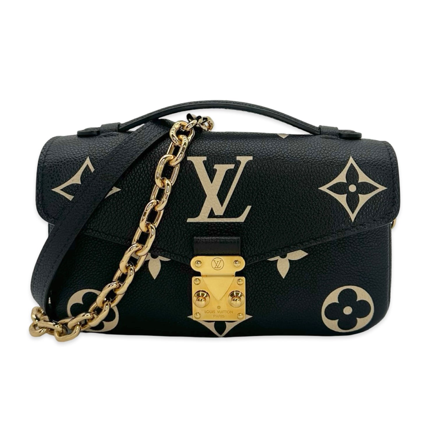 Louis Vuitton Monogram Empreinte Bicolor East West Metis