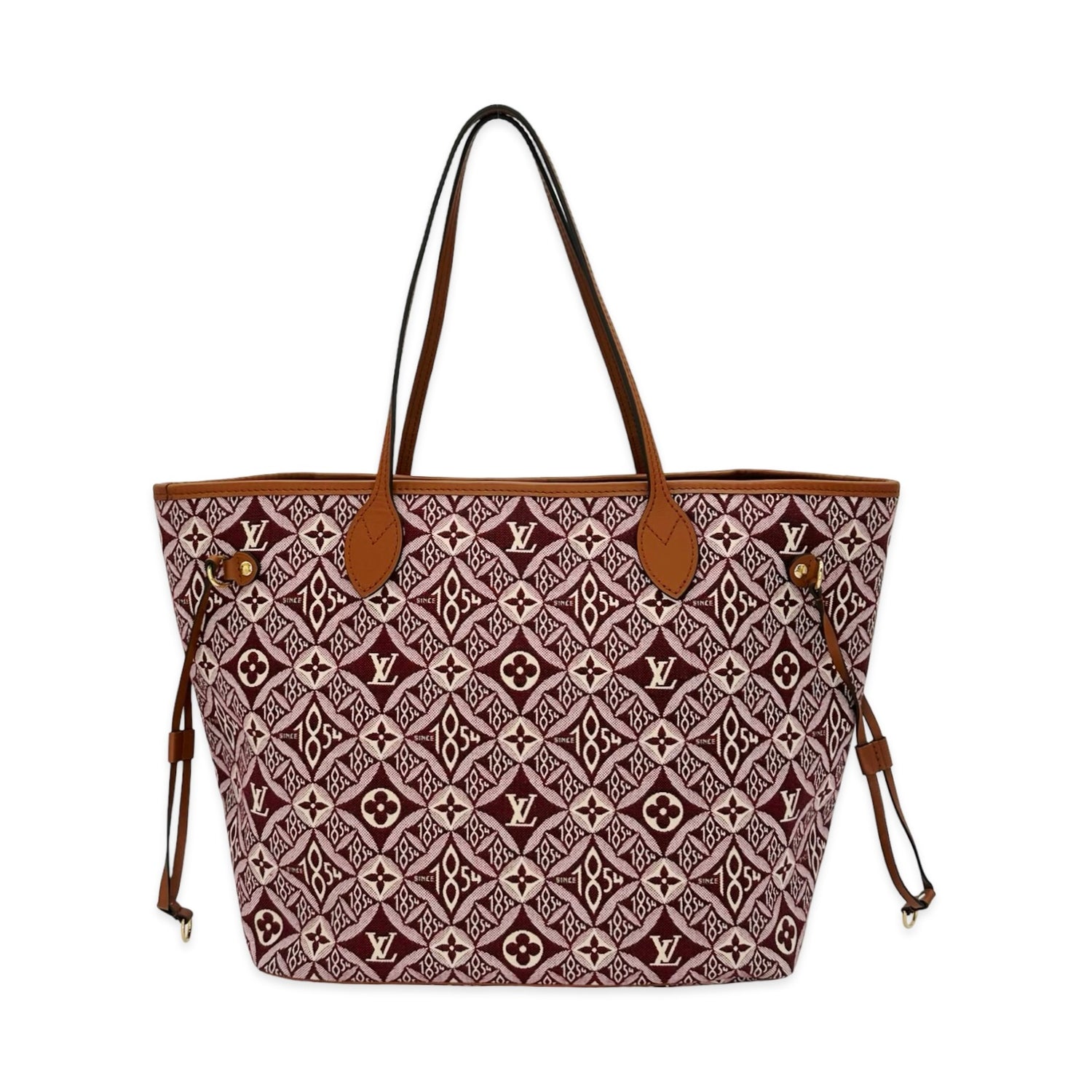 Louis Vuitton Canvas Jacquard 1854 Neverfull MM