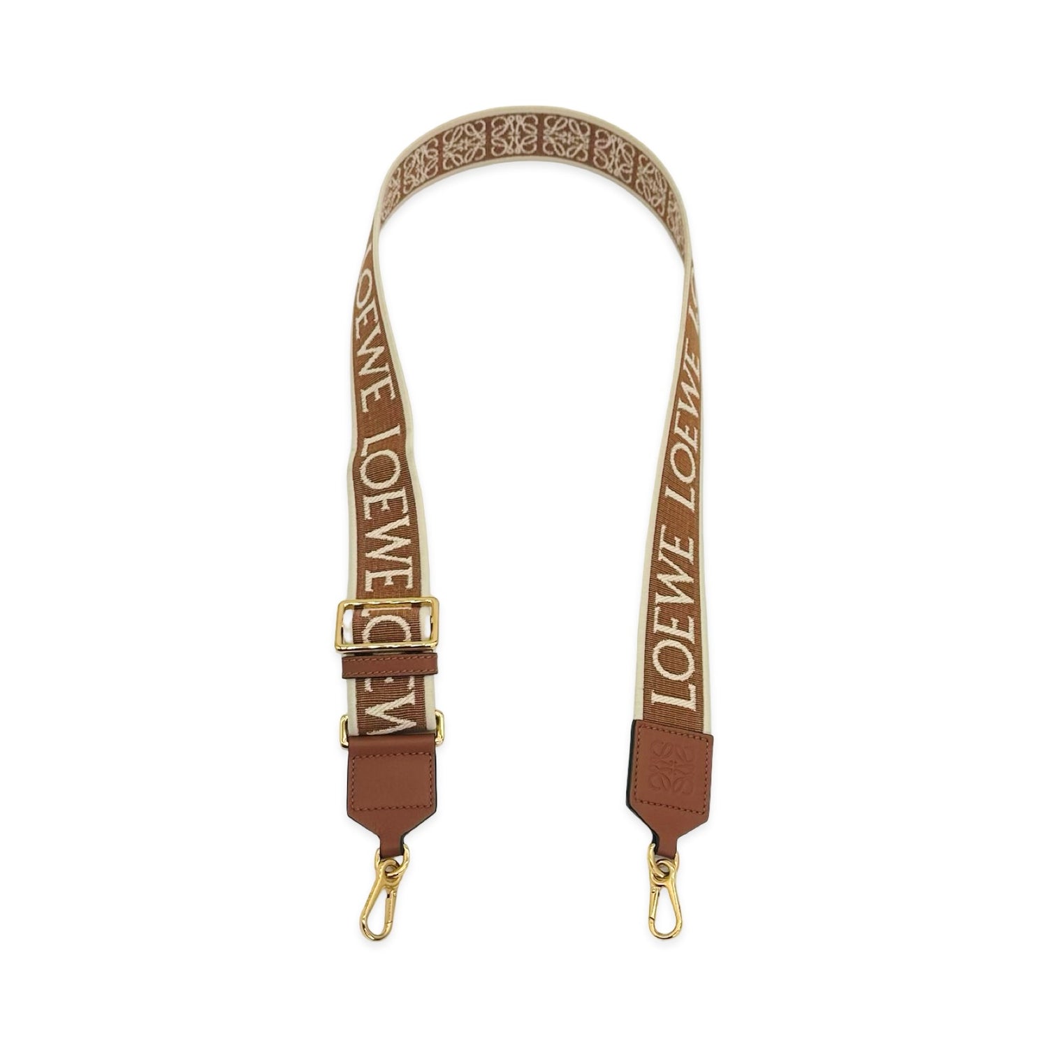 Loewe Jacquard Canvas Anagram Adjustable Strap